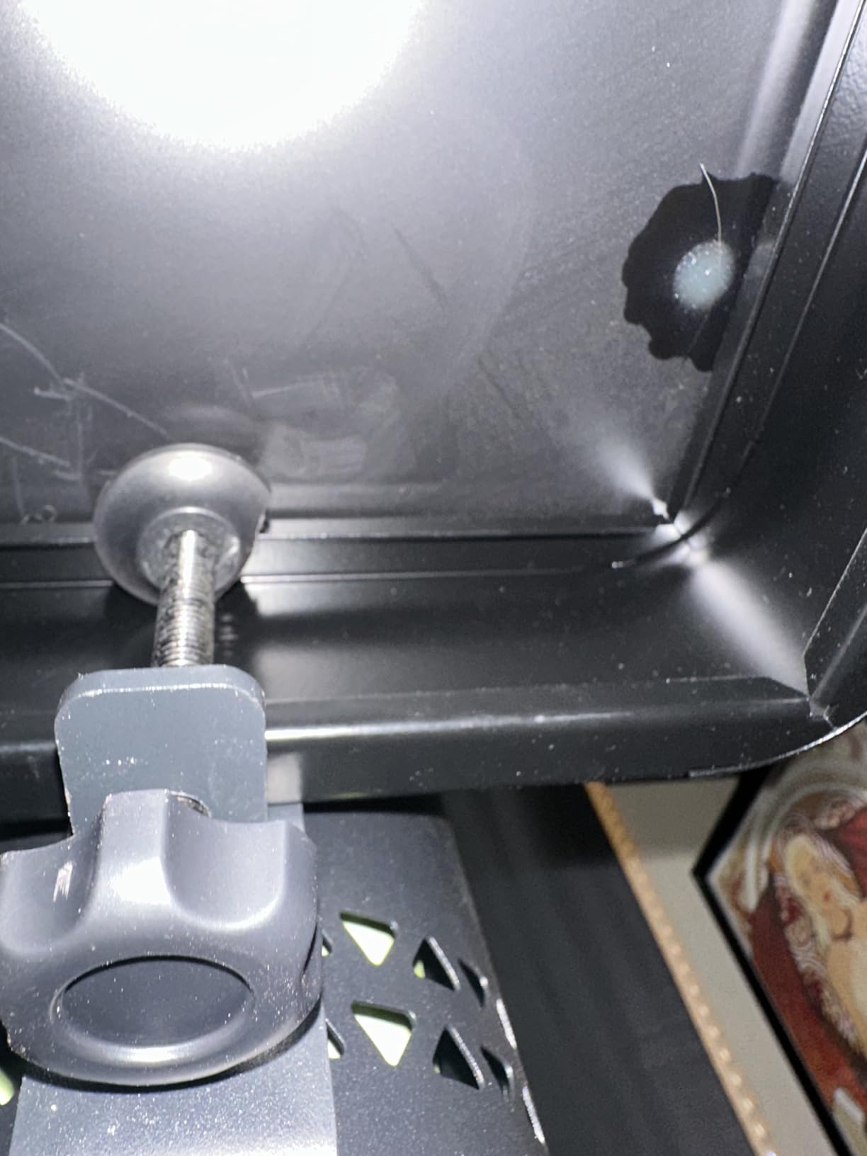 Deep Desk Cup Holder Clamp for Table,360° Rotating Anti-Spill Cup Holder for Desk,Office Accessories to Hold Coffee Mugs,Stanley YETI Bottles Holder - Customer Photo 2