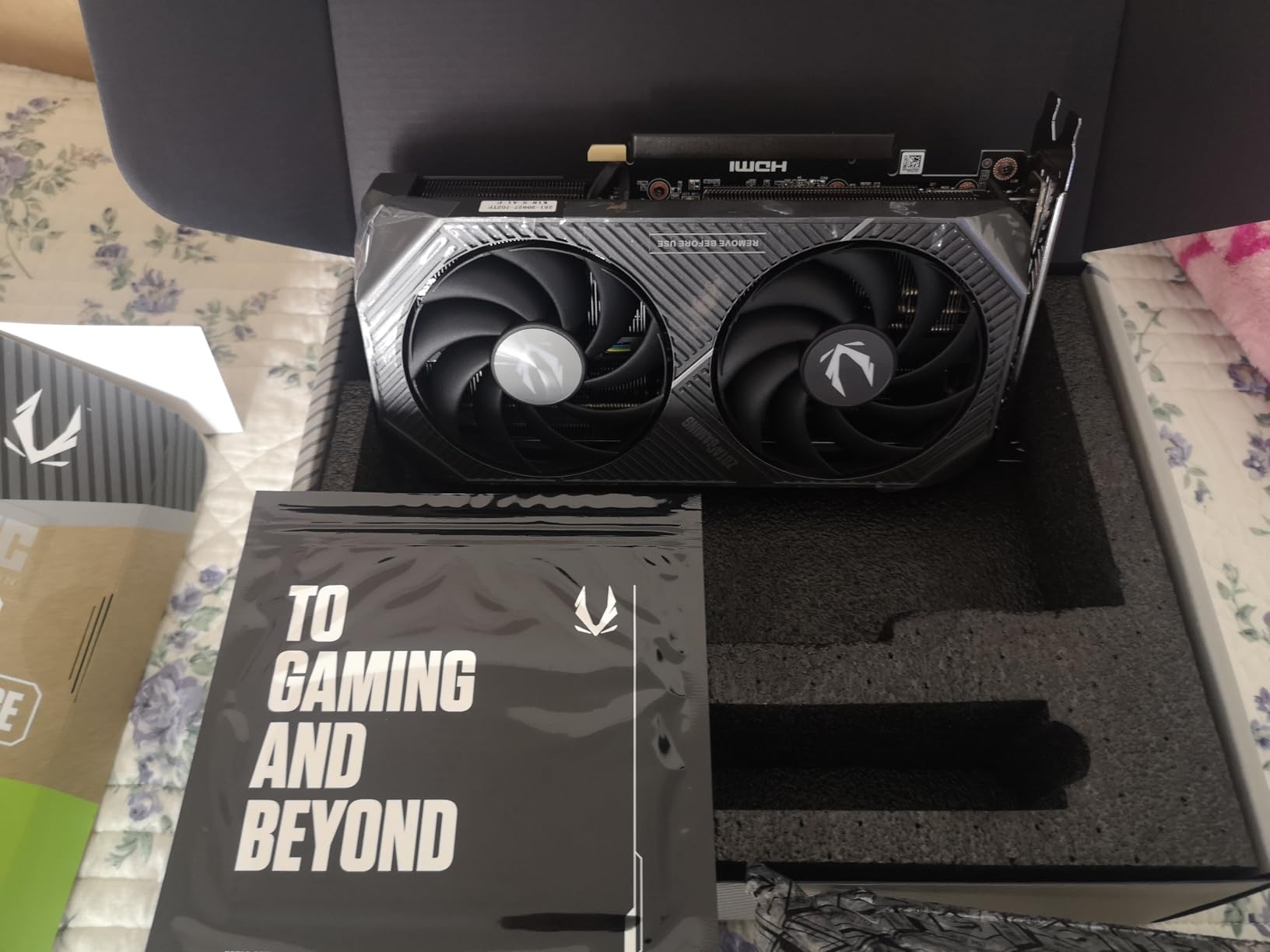 Gaming GeForce RTX 5060 Ti 8GB AMP DLSS 4 8GB GDDR7 128-bit 28 Gbps PCIE 5.0 Gaming Graphics Card - Customer Photo 2