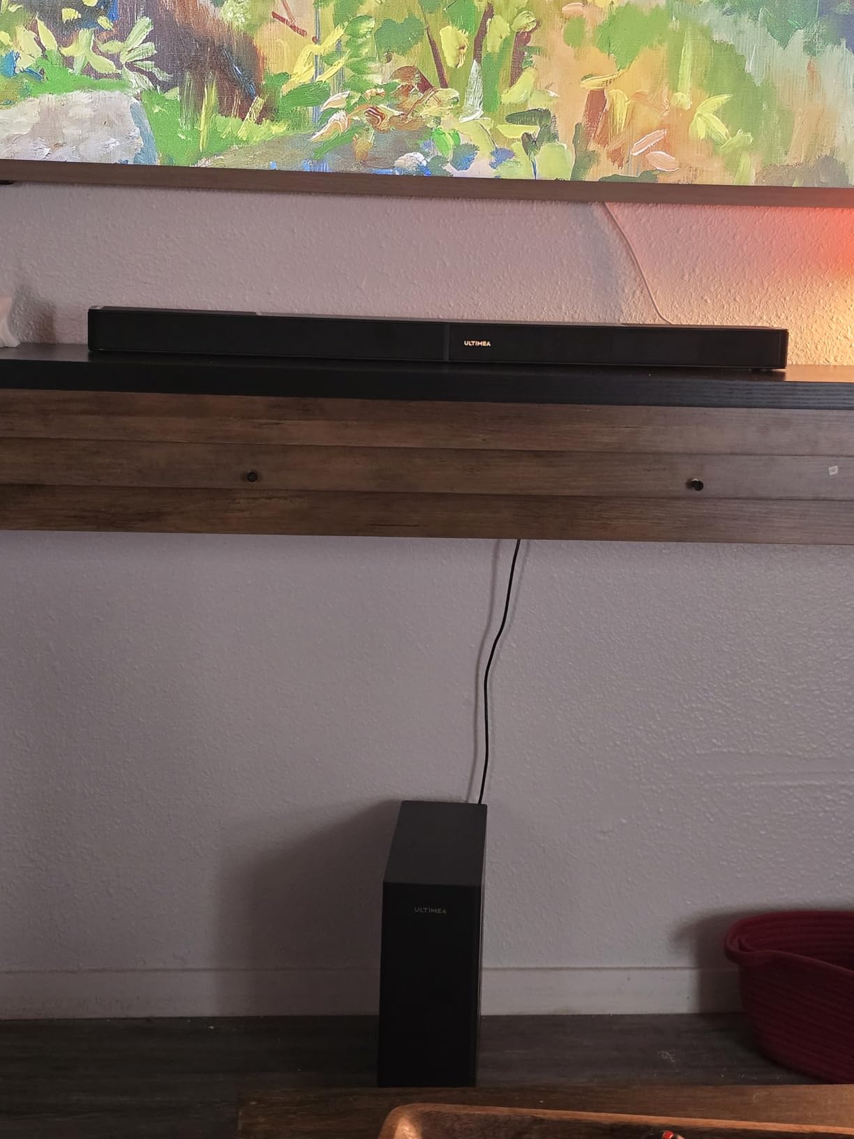 ULTIMEA 5.1.2ch Sound Bar with Dolby Atmos, 2 Surround Speakers, HDMI eARC, Skywave F40 (2026 Model) customer photo 2