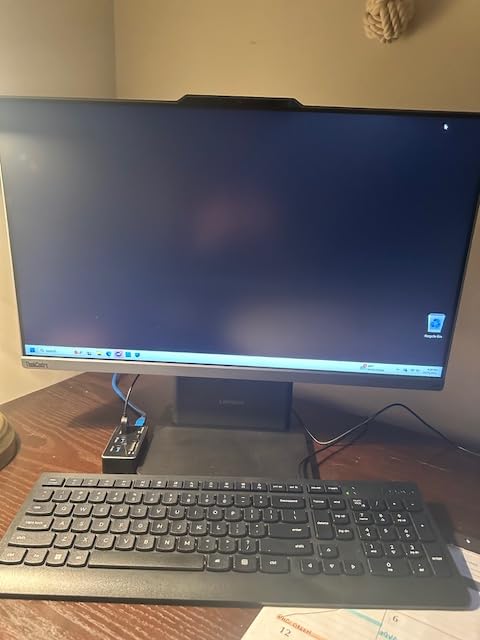 Lenovo ThinkCentre All-in-One Desktop Computer, 24