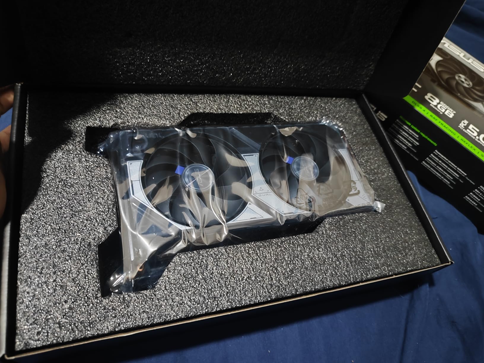 ASUS The SFF-Ready Prime GeForce RTX™ 5060 8GB GDDR7 OC Edition Graphics Card (PCIe® 5.0, 8GB GDDR7, HDMI®/DP 2.1, 2.5-Slot, Axial-tech Fans, Dual BIOS) - Customer Photo 4