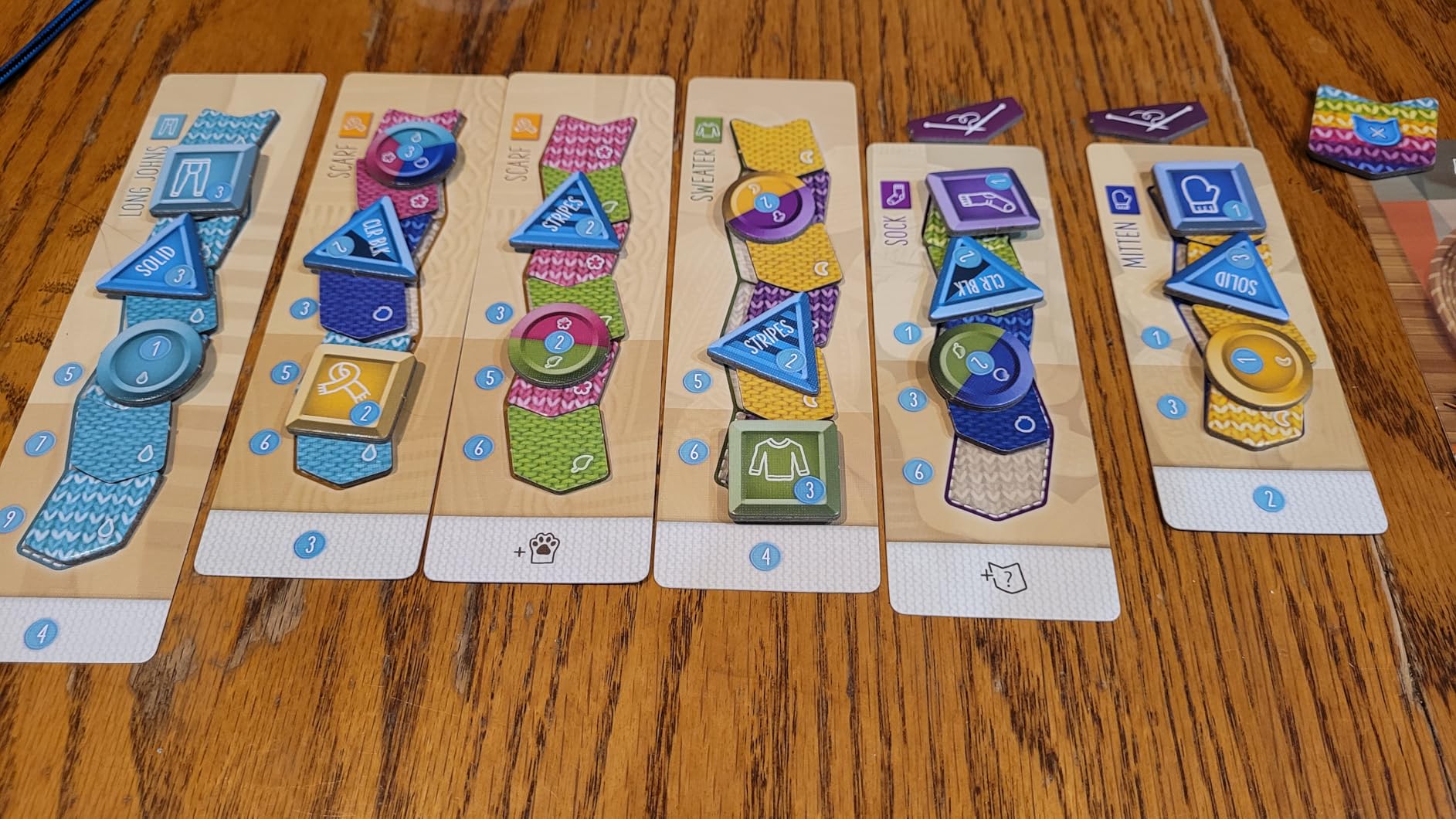 AEG & Flatout Games | Knitting Circle - Follow-Up to the Award-Winning Puzzly Game Calico | Cats, Yarn, and Cozy Knits | Ages 10+ | 1-4 Players - Customer Photo 1