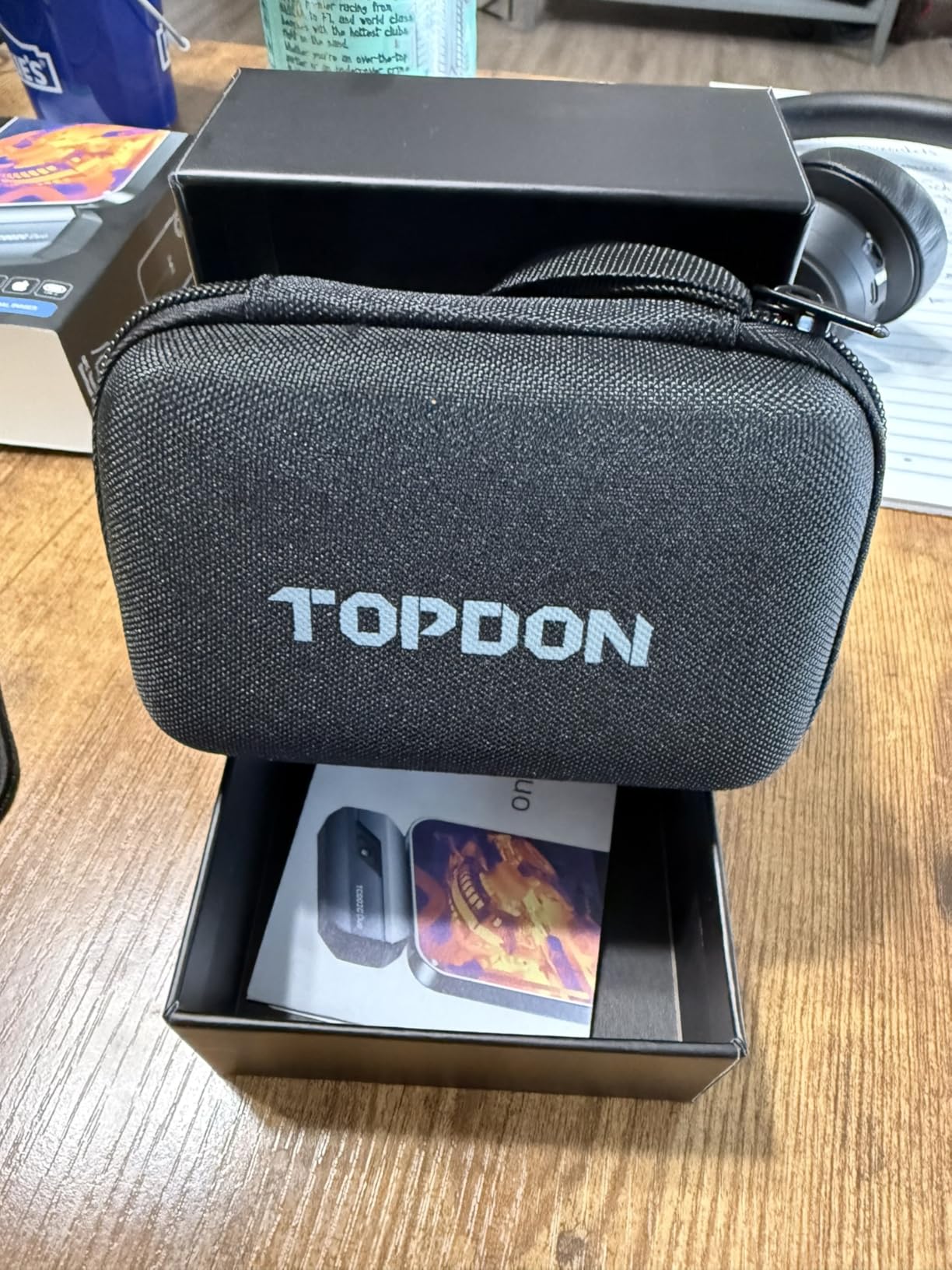 TOPDON TC002C Duo Thermal Camera, Compatible with Any USB-C iPhone, iPad & Android Device, 512 x 384 Super Resolution, 256 x 192 IR Resolution Thermal Imager, -4°F~1022°F Temp Range - Customer Photo 1