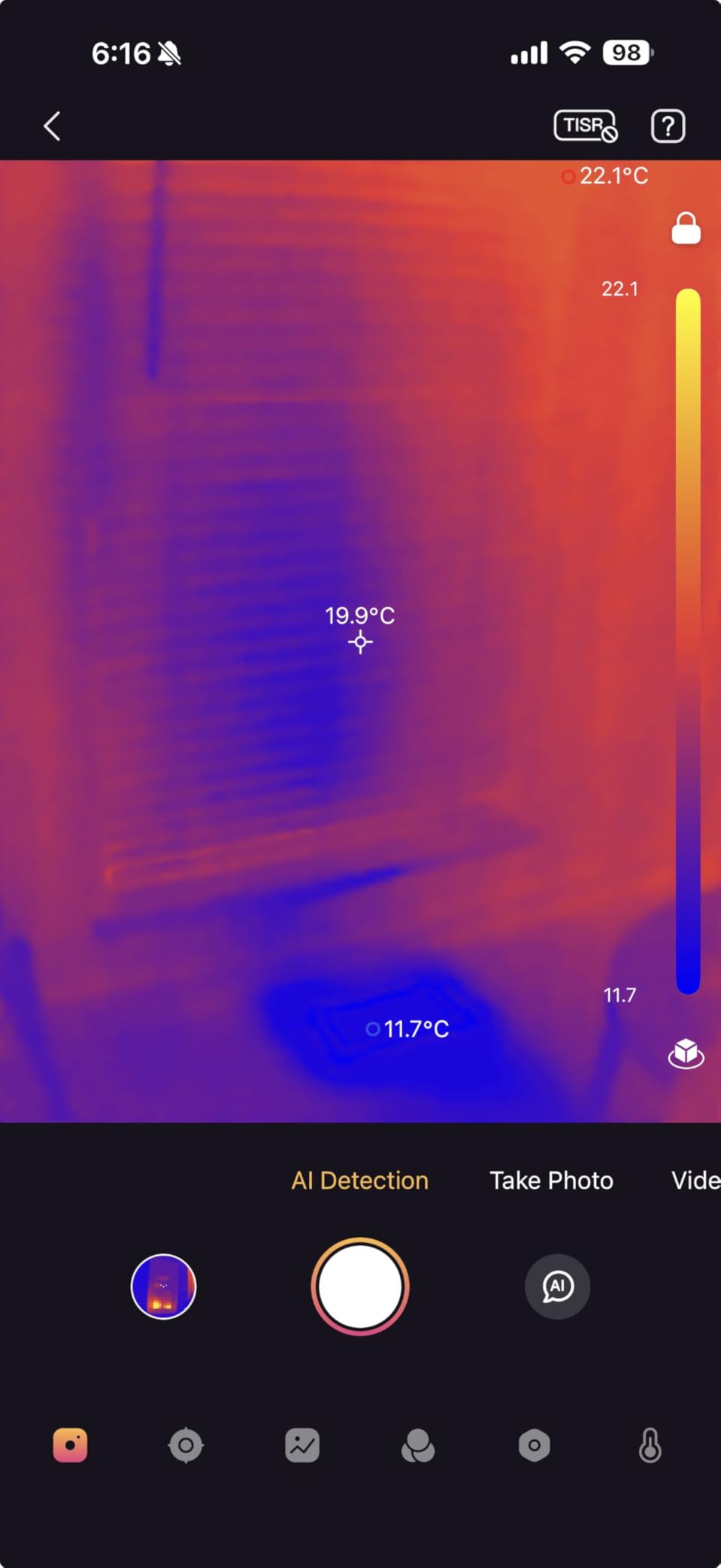 TOPDON TC002C Duo Thermal Camera, Compatible with Any USB-C iPhone, iPad & Android Device, 512 x 384 Super Resolution, 256 x 192 IR Resolution Thermal Imager, -4°F~1022°F Temp Range - Customer Photo 2
