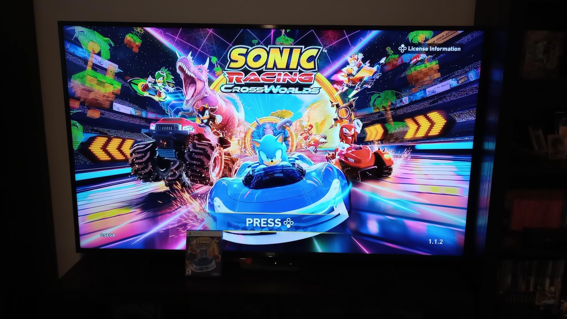 Sonic Racing: CrossWorlds Amazon Exclusive Edition - Nintendo Switch - Customer Photo 1