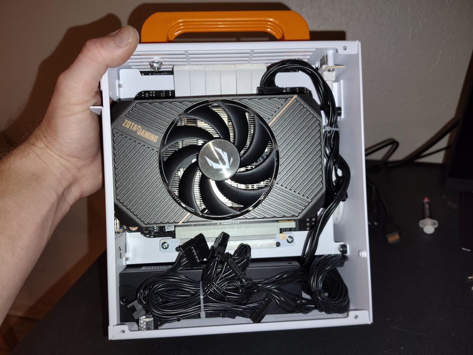 ZOTAC Gaming GeForce RTX 5060 Solo DLSS 4 8GB GDDR7 128-bit 28 Gbps PCIE 5.0 Gaming Graphics Card, SFF-Ready Ultra Compact Card, ZT-B50600G-10L - Customer Photo 1