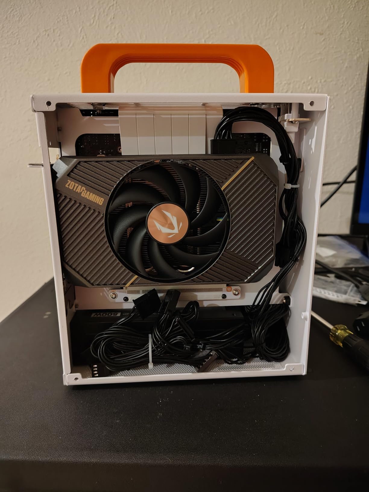ZOTAC Gaming GeForce RTX 5060 Solo DLSS 4 8GB GDDR7 128-bit 28 Gbps PCIE 5.0 Gaming Graphics Card, SFF-Ready Ultra Compact Card, ZT-B50600G-10L - Customer Photo 2