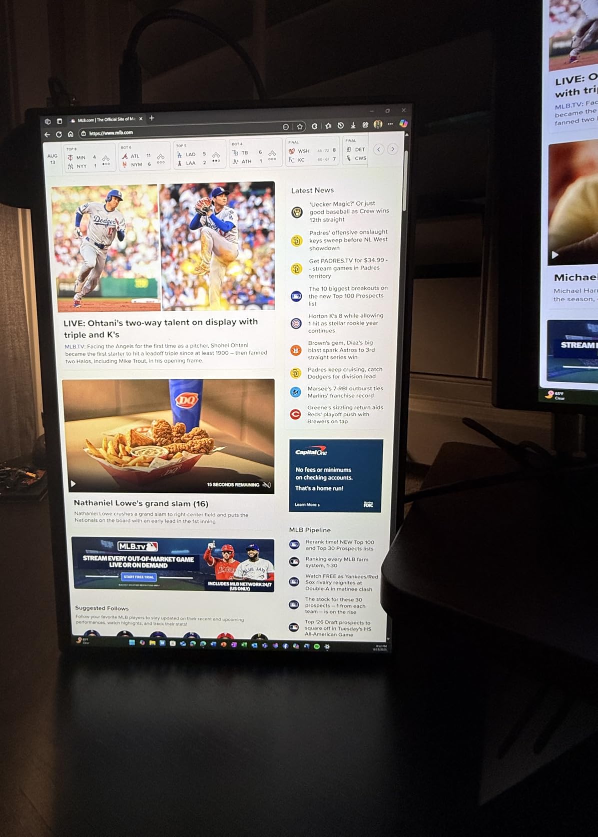 UPERFECT Portable Monitor 4K 16