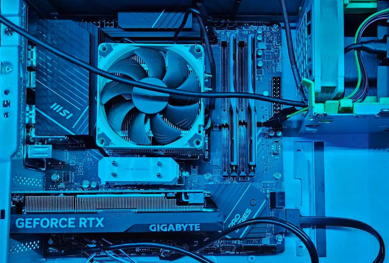 MSI PRO B650M-A WiFi V1 Motherboard, Micro-ATX - Supports AMD Ryzen 9000/8000 / 7000 Series Processors, AM5 - DDR5 Memory Boost 6000+MHz/OC, 2 x PCIe 4.0 x16, 2 x M.2 Gen4, 2.5G LAN - Customer Photo 3