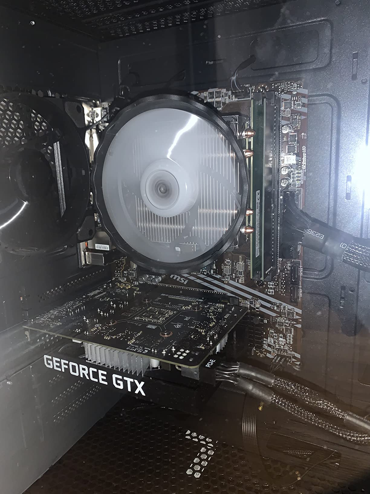 MSI A520M-A PRO V1 Gaming Motherboard (AMD Ryzen 5000, AM4, DDR4, PCIe 3.0, SATA 6Gb/s, M.2, USB 3.2 Gen 1, DVI/HDMI, Micro-ATX) - Customer Photo 4