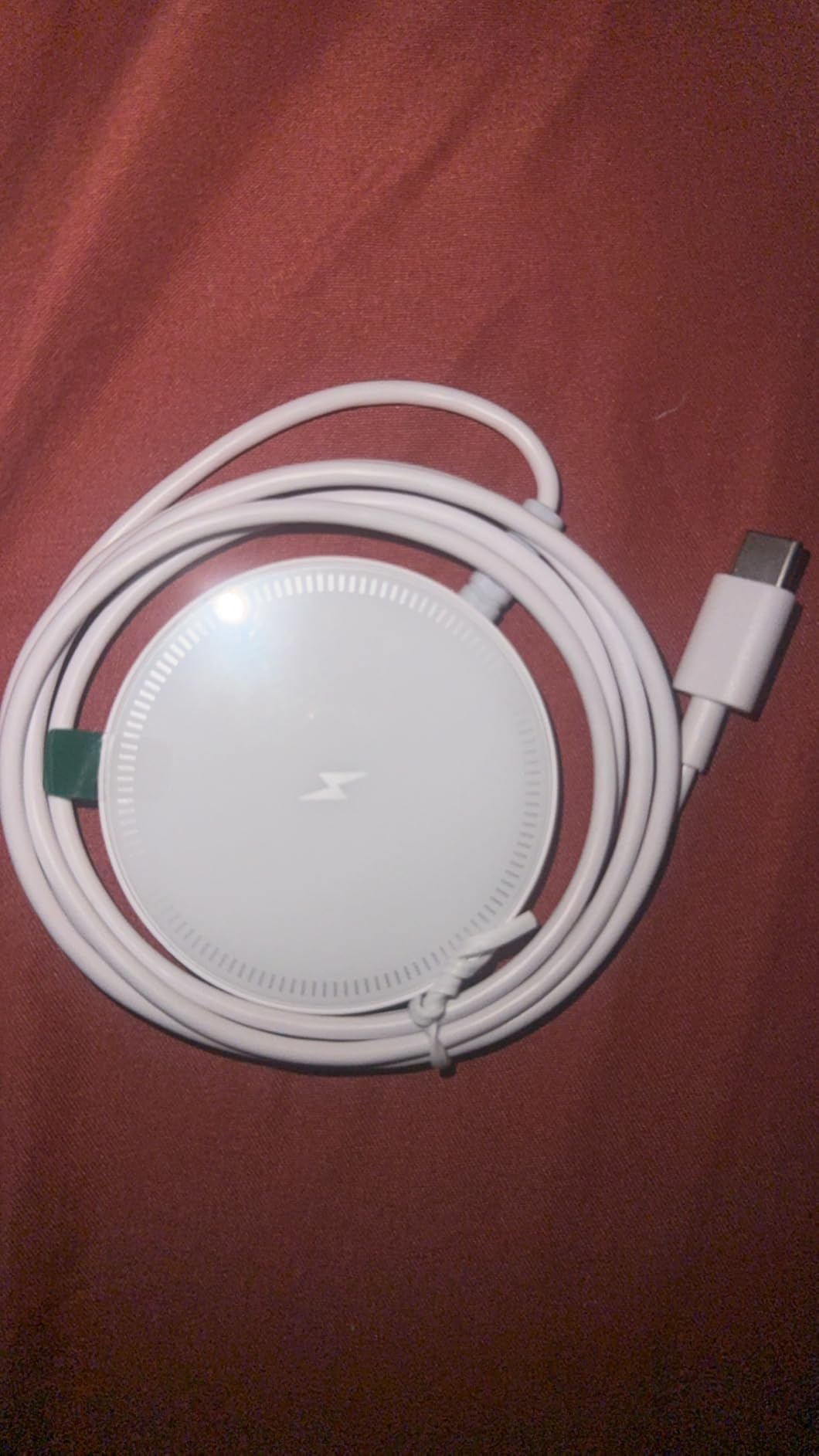 Magnetic Wireless Magsafe Charger iPhone: Fast Charging Pad for iPhone 17/16/15/14/13/12 Series & AirPods Pro 4-2, Strong Magnet, Dual Ports, Case-Friendly, Lightweight for Travel Home Office Desk - Customer Photo 2