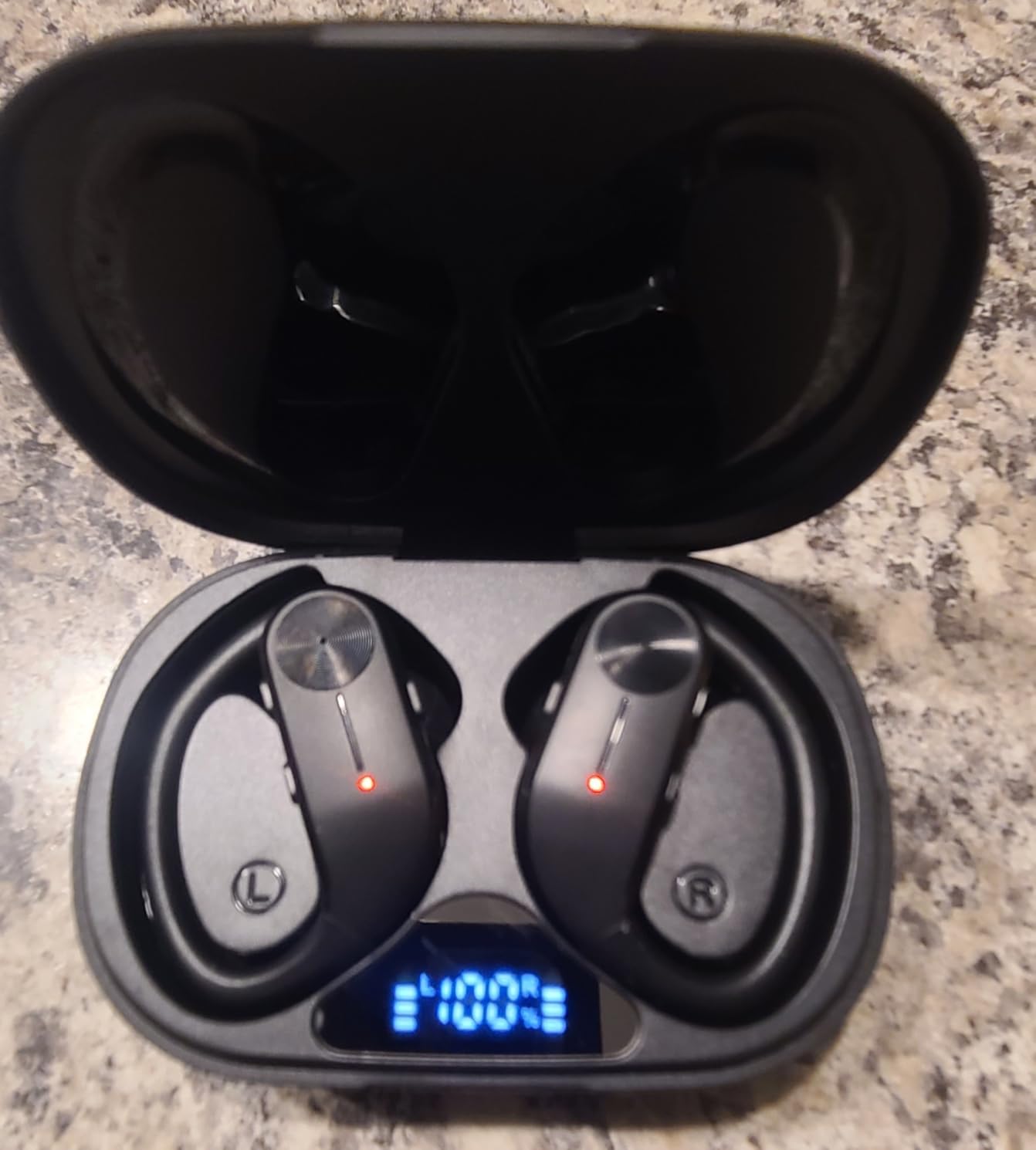 AI Translation Earbuds Real-Time : 166 Languages, 8 Offline Translation Packs, Noise Canceling, 60 Hours Battery - Seamless Translator Headphones for Travel Business Learning, iOS & Android Support - Customer Photo 2