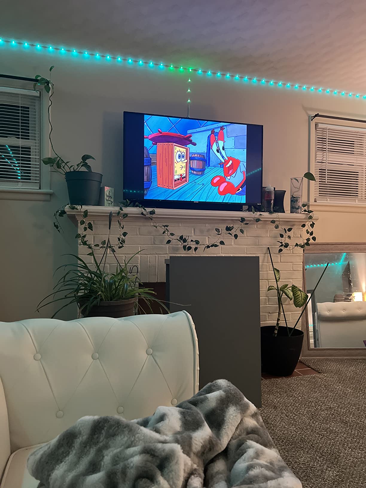 KSIPZE LED Lights for TV, 16.5ft TV led Backlight for 45-75 Inch TVs RGB TV Backlight Behind Music Sync Bluetooth APP & Button Control TV LED Strip Lights USB Powered for Bedroom/Gaming - Customer Photo 4