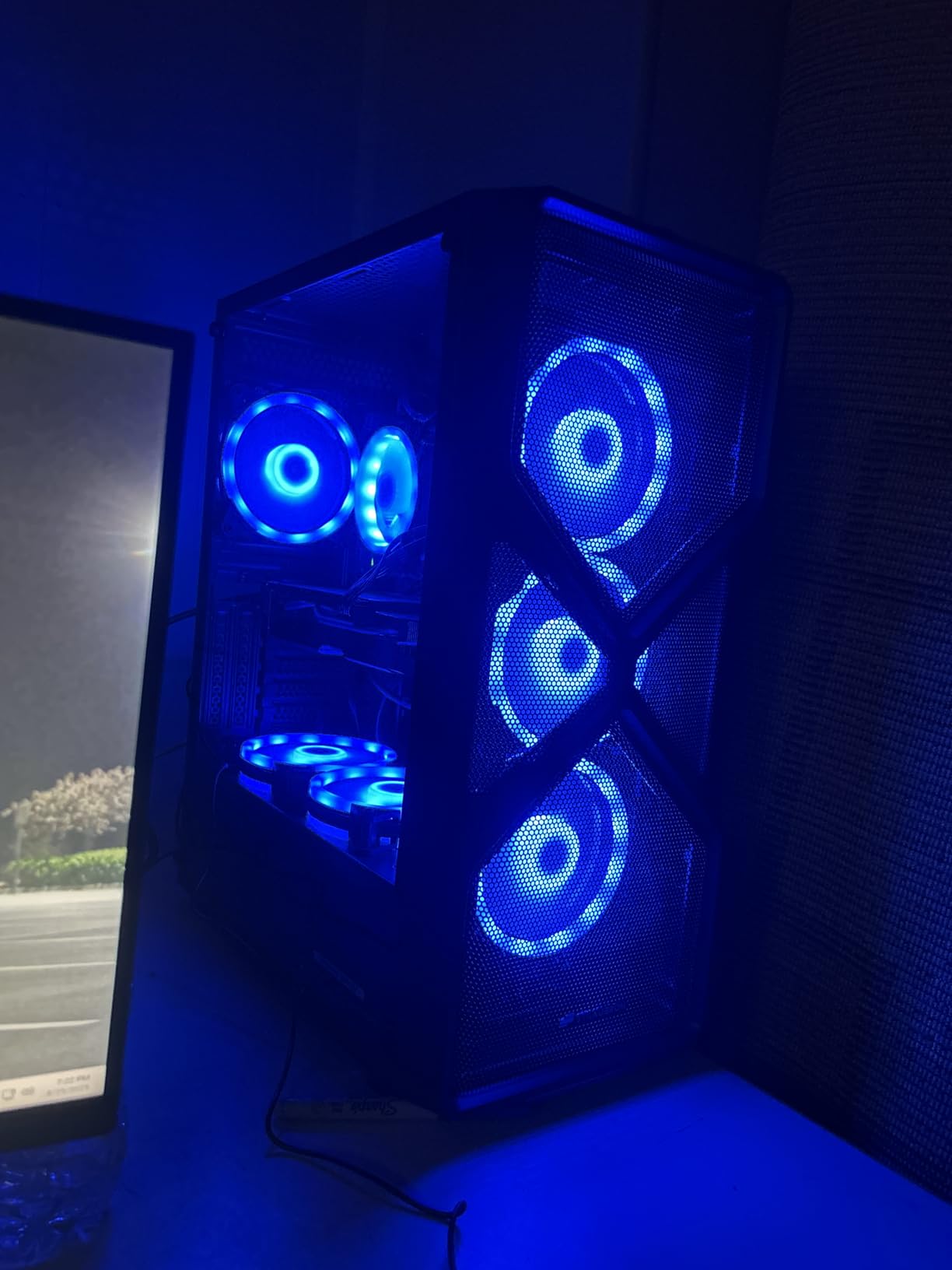 STGAubron Gaming PC Computer Desktop, AMD Ryzen 5 5500G up to 4.2G, GeForce RTX 3060 12G, 16G DDR4, 1T SSD, WiFi 6, BT 5.2, RGB Fan x4, Windows 11 Home - Customer Photo 1