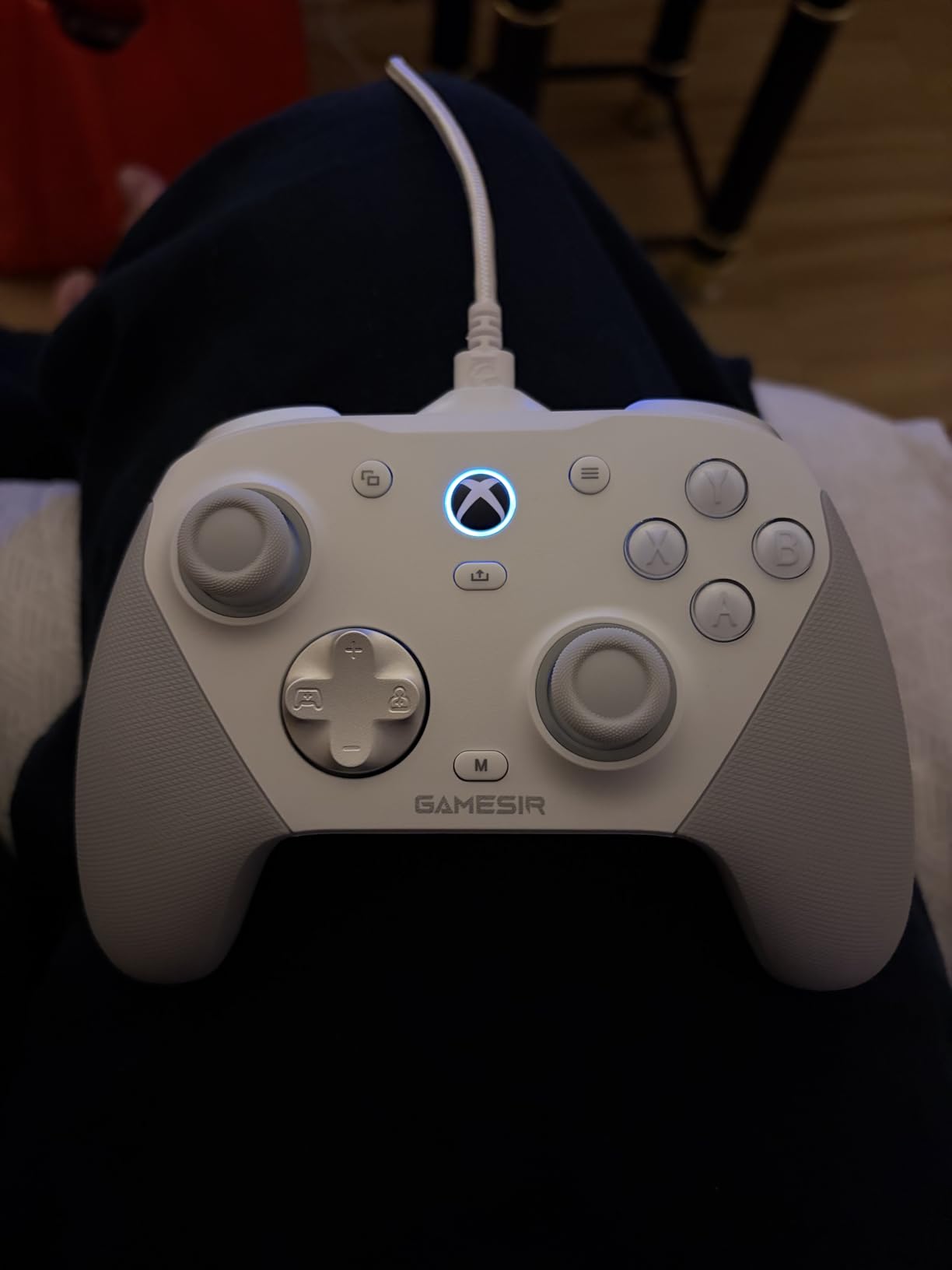 GameSir G7 Pro Wired Controller for Xbox Series X|S, Xbox One, Wireless Gamepad for PC&Android with TMR Sticks, Hall Effect Analog Triggers, 1000Hz Polling Rate, 3.5mm Audio Jack - White - Customer Photo 2