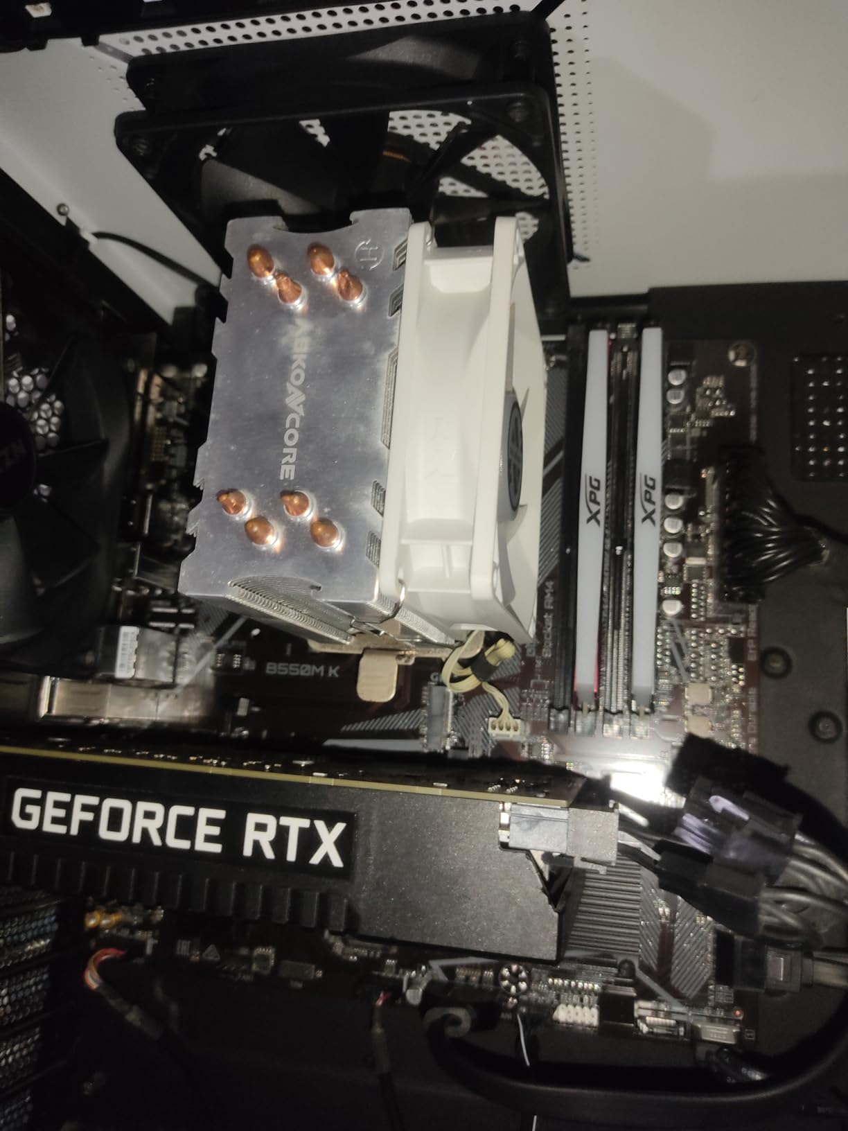 GIGABYTE B550M DS3H AC R2 AMD AM4 Motherboard, Micro-ATX, DDR4, Dual M.2, SATA 6Gb/s, WIFI5, Realtek GbE LAN, PCIe 4.0 - Customer Photo 2