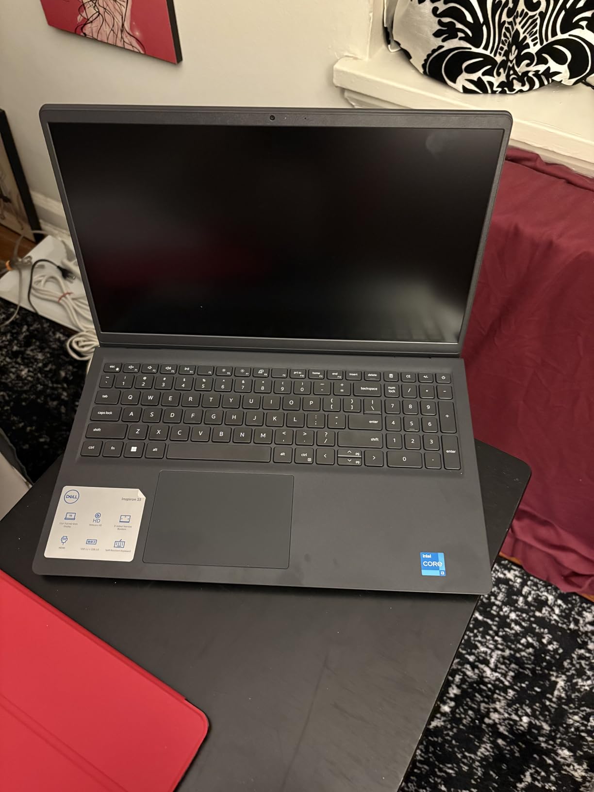 Dell Inspiron 3530 Laptop - 15.6-inch FHD (1920x1080) Display, Intel Core i3-1305U Processor, 8GB DDR4 RAM, 512GB SSD, Intel UHD Graphics, Windows 11 Home, Onsite Service - Carbon Black - Customer Photo 2