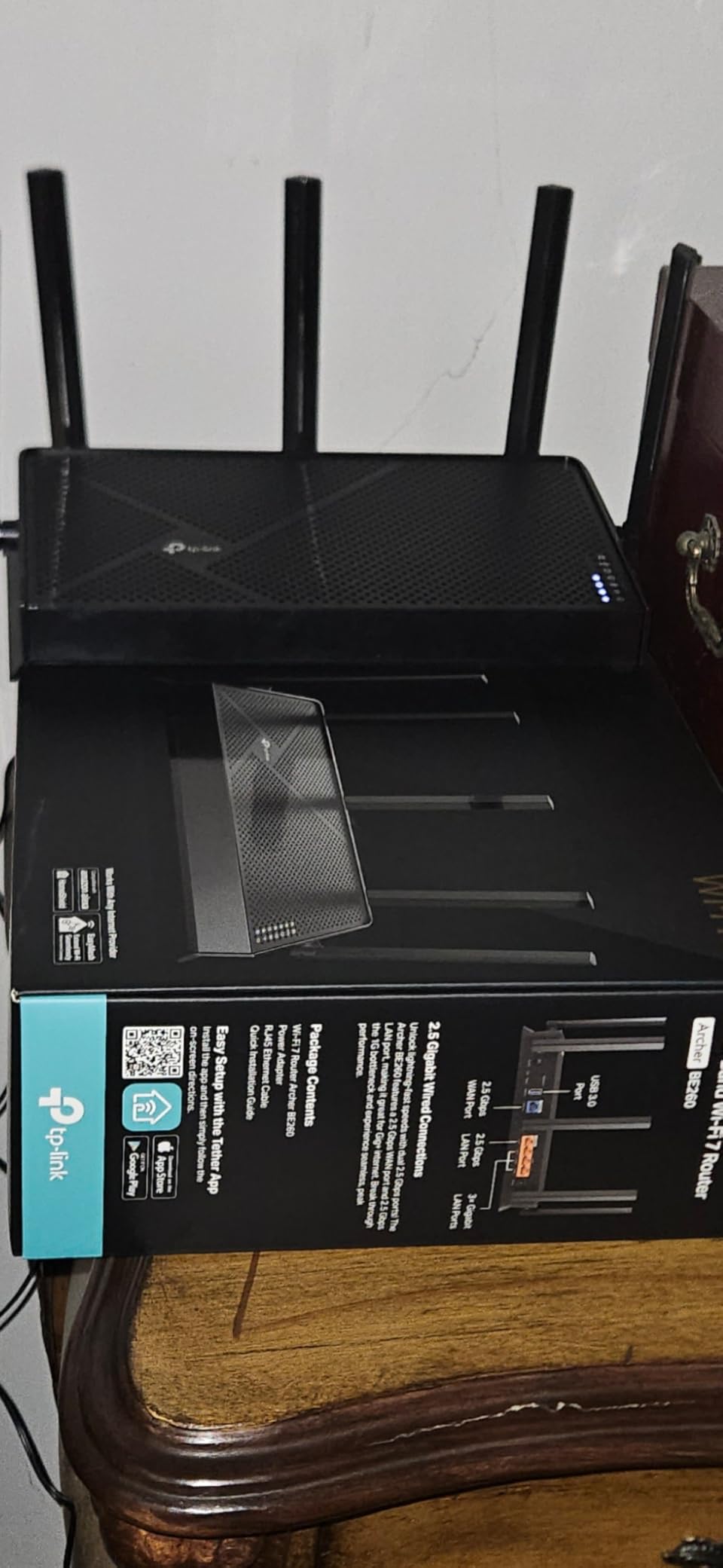 TP-Link BE3600 Wi-Fi 7 Portable Travel Router TL-WR3602BE | Dual-Band, 2.5 Gig Port, USB 3.0 | Multi-Modes in One | OpenVPN, WireGuard® | Public WiFi Sharing for Hotel/Cruise/RV/Plane | No 6 GHz - Customer Photo 5