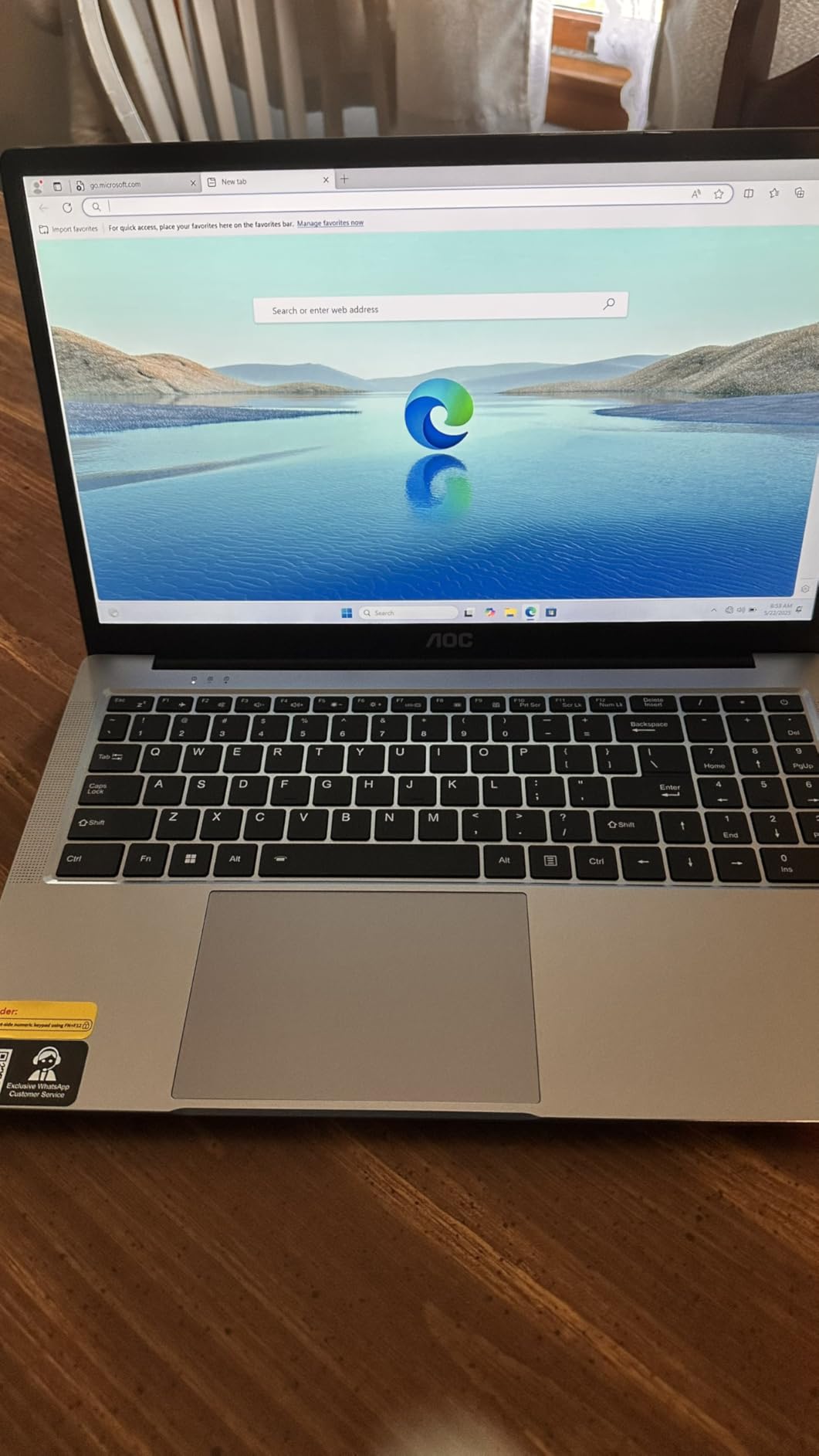 2025 AMD Laptop Computer with Ryzen 7 5700U (8C/16T, Up to 4.3GHz) Ryzen Laptop With Radeon RX Vega 8 Graphics Laptop 16GB RAM 512GB NVMe SSD, Win 11, 16.1 FHD Display, WiFi 6,53Wh Battery,HDMI,Webcam - Customer Photo 2