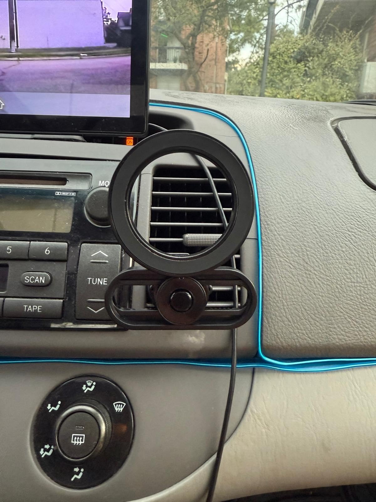 Mag safe Car Mount, Phone Holders for Your Car, [Strongest Magnets][Unlimited Angles]Magnetic Car Phone Holder Vent, Car Accessories for iPhone 16 15 Pro Plus Max 14 13 12 Mini Mag Safe Case Phones - Customer Photo 4
