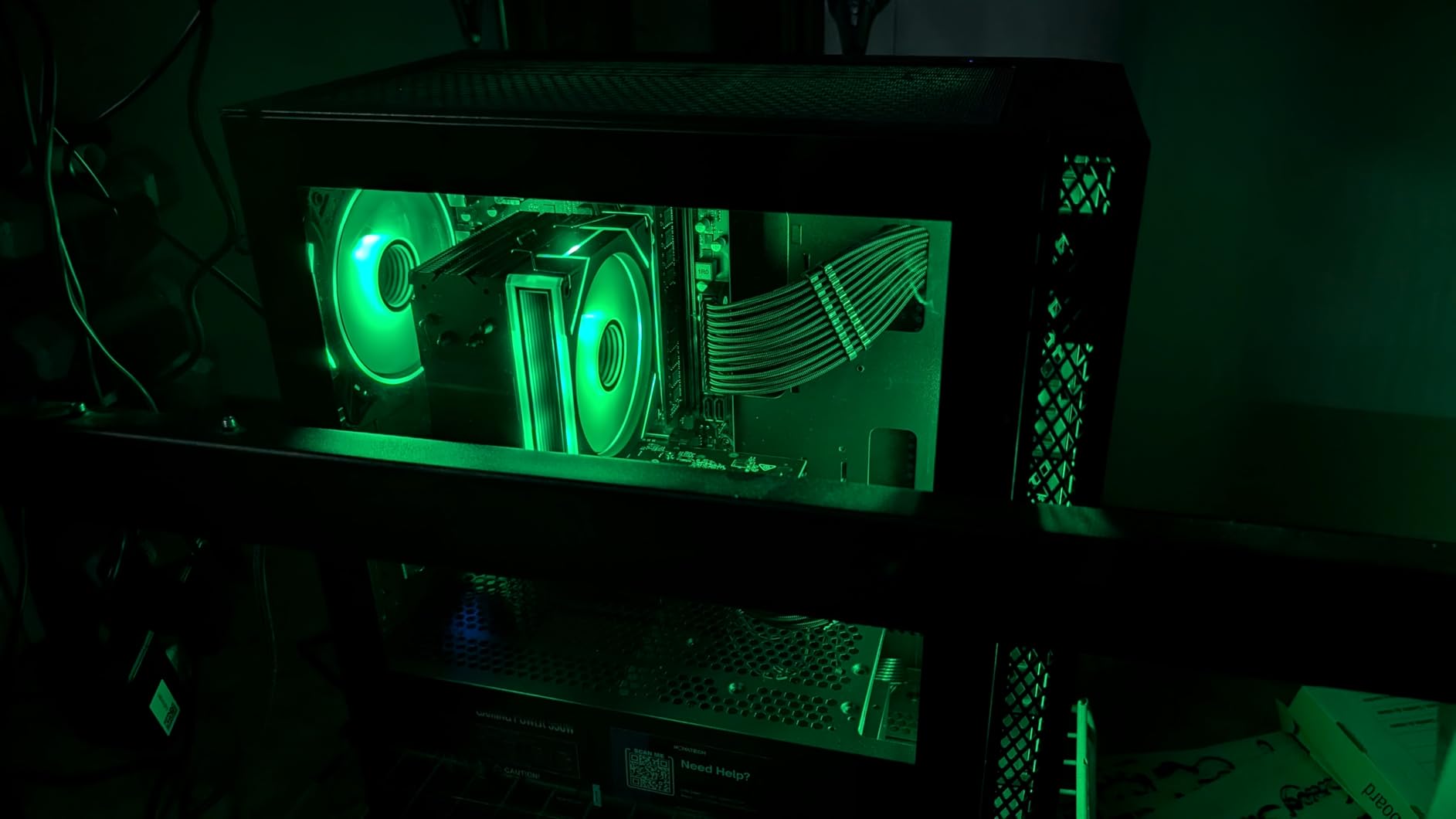 NOVATECH Titan Pro - Prebuilt Gaming PC Desktop Computer - RTX 5060 - Ryzen 5-4.2GHz - 32GB RAM - 1TB M.2 SSD WiFi/BT, Win 11 - Gaming Computer Tower - Pre Built PC Gaming - 1 Year Warranty - Customer Photo 2
