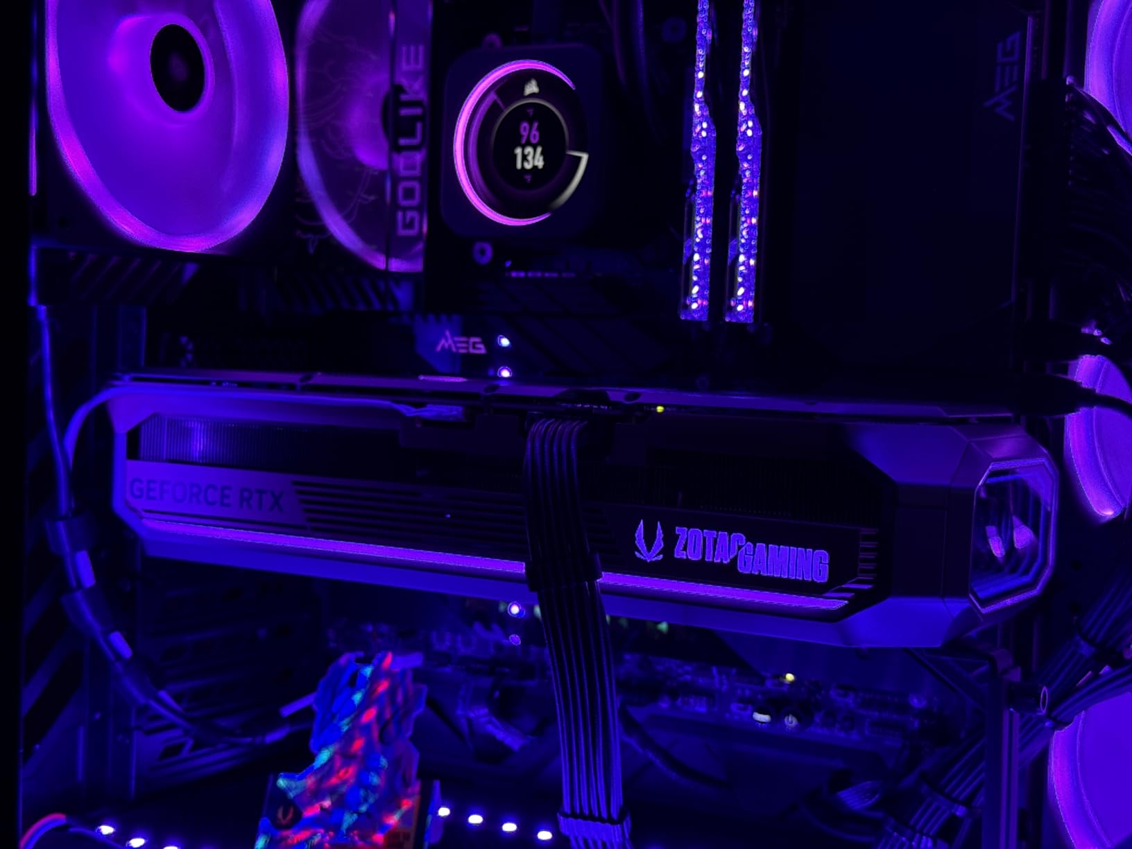 ZOTAC MEK AI-Enhanced Gaming PC Desktop Computer - NVIDIA GeForce RTX 5090, AMD Ryzen 7 9800X3D Up to 5.2GHz, 32GB DDR5 RGB, 2TB NVME M.2 SSD, 1300W 80+ Gold PSU, WiFi 7, Windows 11 - Customer Photo 1