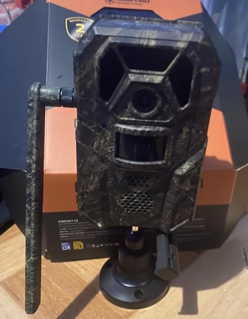 MagicEagle® Trail Camera 4G Cellular Trail Cameras 2K Audible Video 0.3s Trigger No-Glow IR Night Vision IP66 Hunting Essentials with 32GB Memory Card 13,000 mAh Battery Solar Panel Anti-Theft Tech - Customer Photo 2