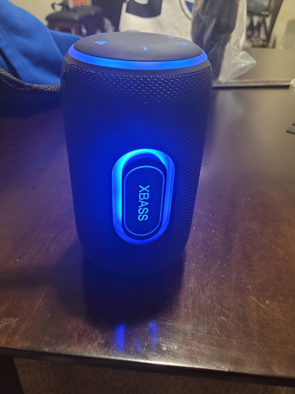 Portable Bluetooth Speaker, Bluetooth 5.4 Speaker, 30W Dual Speaker, 2.0 Channel, Deep Bass, 30H Playtime, Colorful RGB Lights, IPX7 Waterproof, TWS pairing for Outdoor/Home/Party/Travel, Gift Ideas - Customer Photo 2