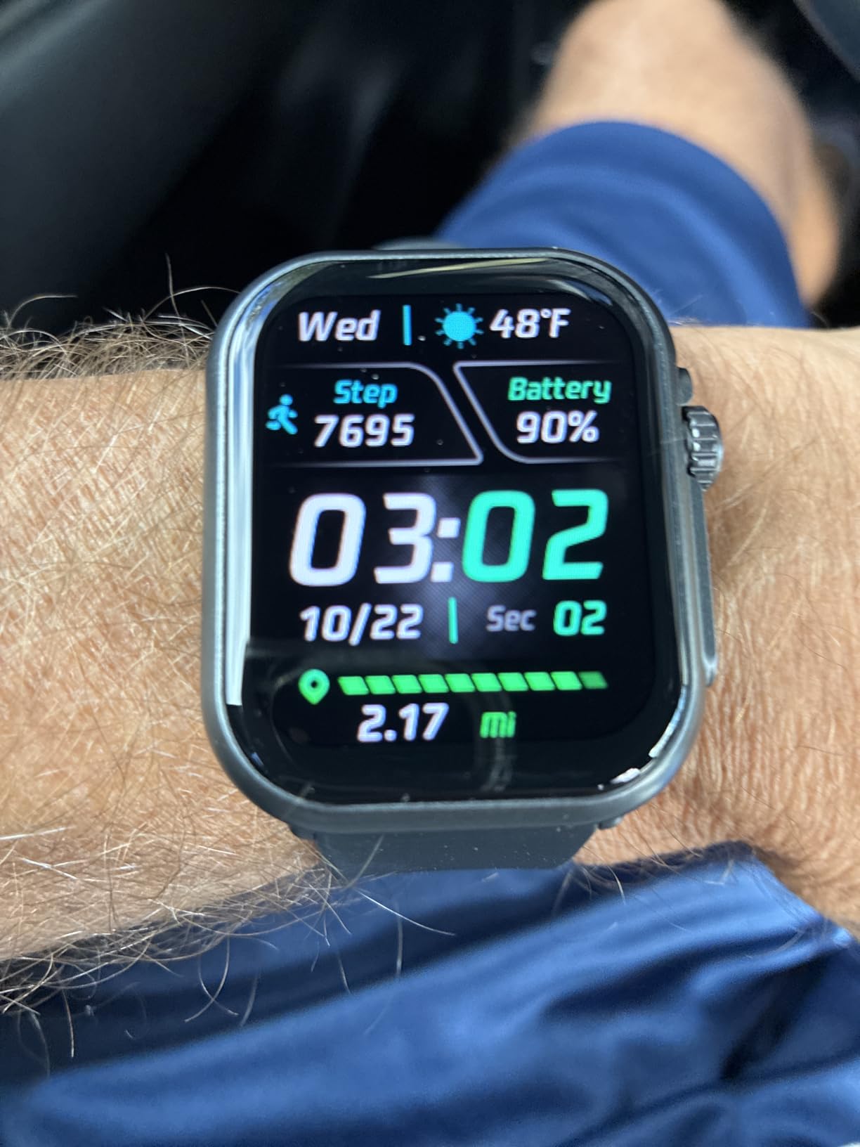 Smart Watch for Men Women, 1000mAh Battery 100-Day Standby Time, 1.85