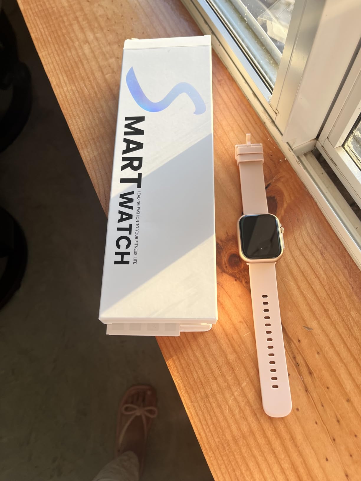Smart Watch for Women Men Fitness: Smart Watch for iPhone&Android Bluetooth Call with SpO2 Sleep Heart Rate Monitor,IP68,Fitness Tracker with 120+Sport,Reloj Inteligente 30 Day+Battery Life, 2 Bands - Customer Photo 2