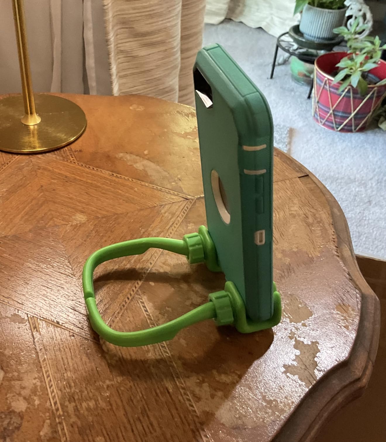 Stocking Stuffers for Teens Boys Girls Men Women Adults: Cell Phone Stand Gifts for Christmas Kids Patented OK Phone Holder for Desk Teenage Son Birthday Funny Gift Cool Gadgets Who Want Nothing - Customer Photo 1