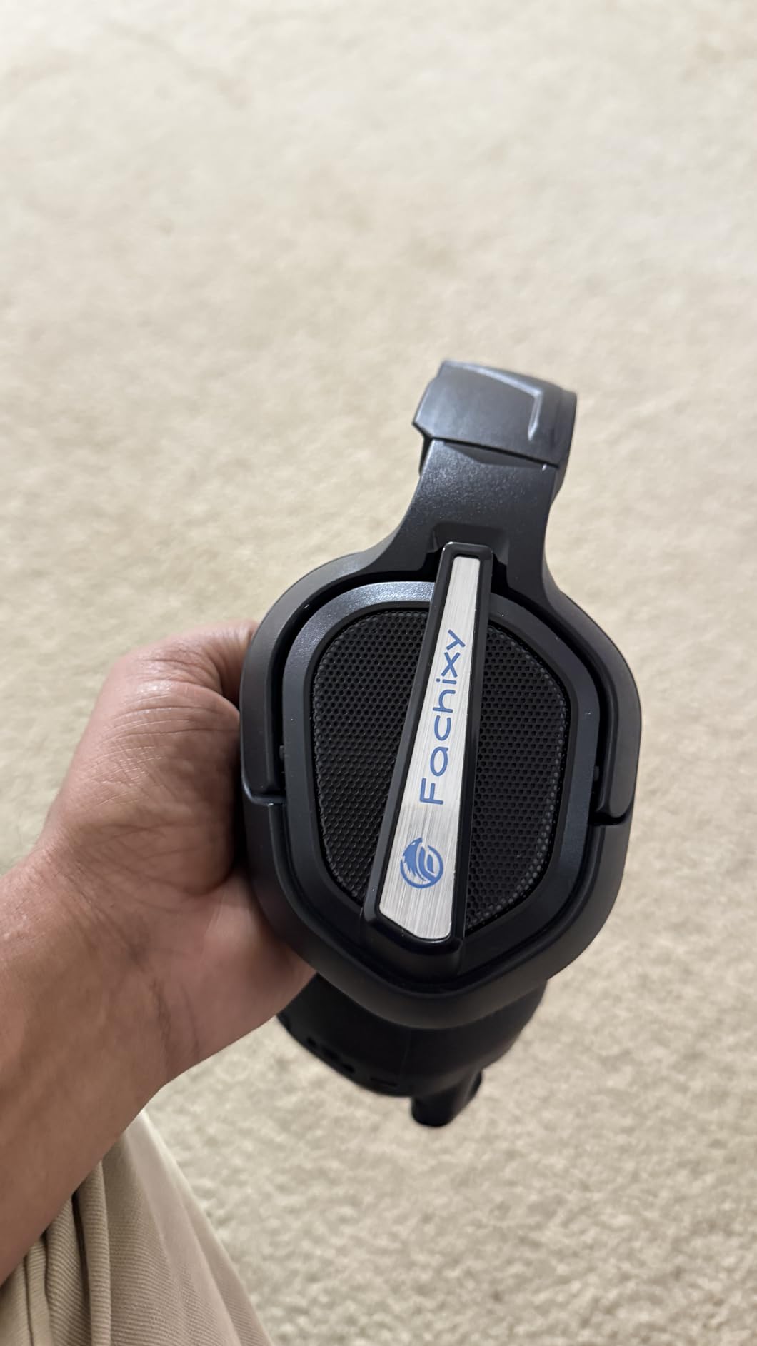 Fachixy FC-200 Wireless Gaming Headset with Mic for PS5, PS4 - Bluetooth 5.4 & 2.4GHz Gaming Headphones with Low Latency, 50-Hrs Battery Foldable Gamer Headset for Laptop, Switch and Mobile - Customer Photo 2