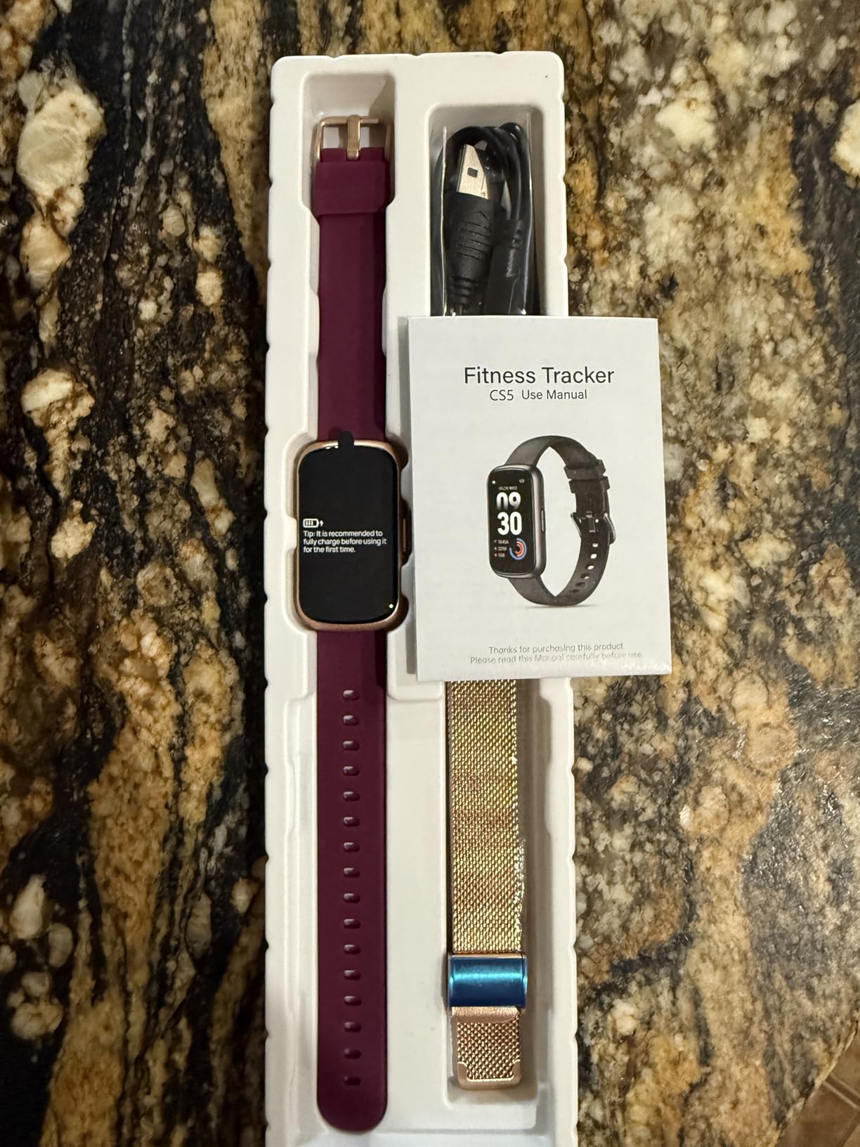 Fitness Watches for Women, Fitness Tracker with Heart Rate/SpO2 Monitor, Smart Watches for Women with Sleep/Step Tracker, 20+ Sport Modes Activity Tracker, Android Smart Watch for Phones - Customer Photo 1