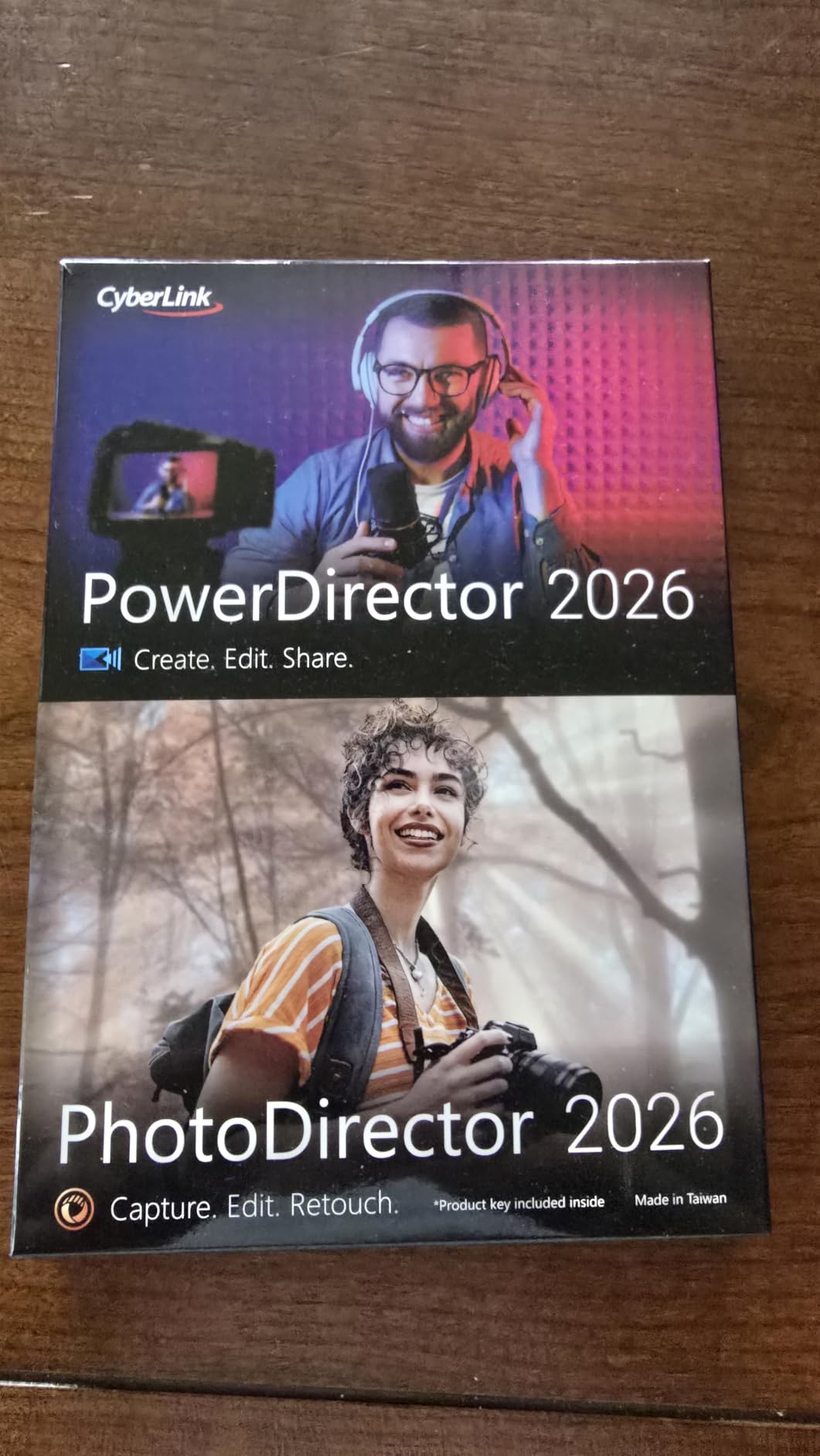 CyberLink PowerDirector and PhotoDirector 2026 | AI Video Editing & Generative AI Photo Editing for Windows | Easily Create Stunning Videos, Photos, Slideshows & Effects | Box with Download Code - Customer Photo 3