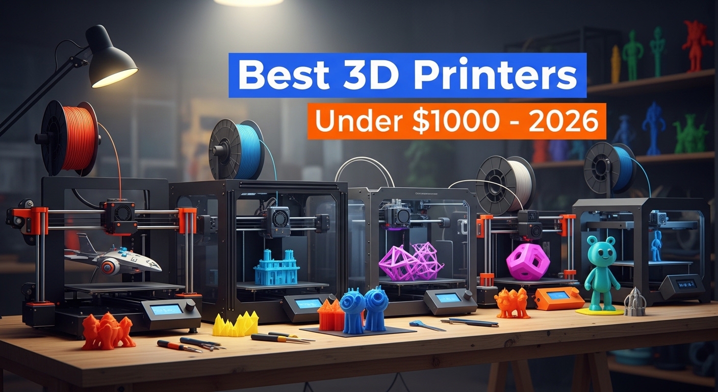 Best 3D Printers Under $1000