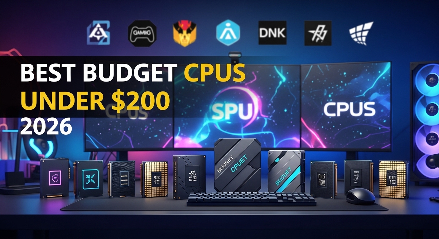 Best Budget CPUs Under $200