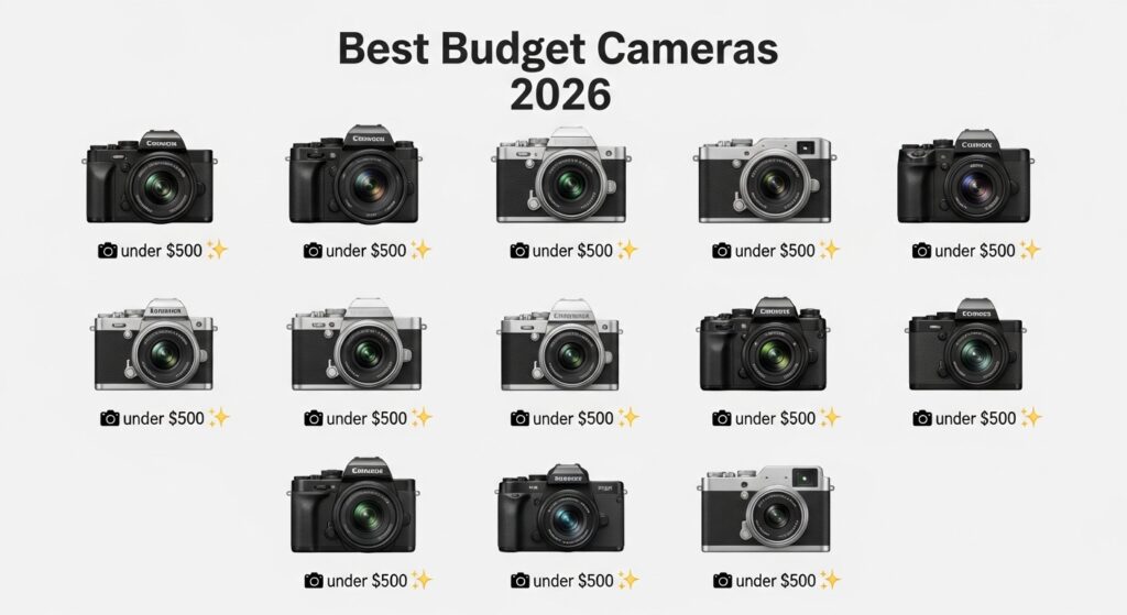 Best Budget Cameras Under $500