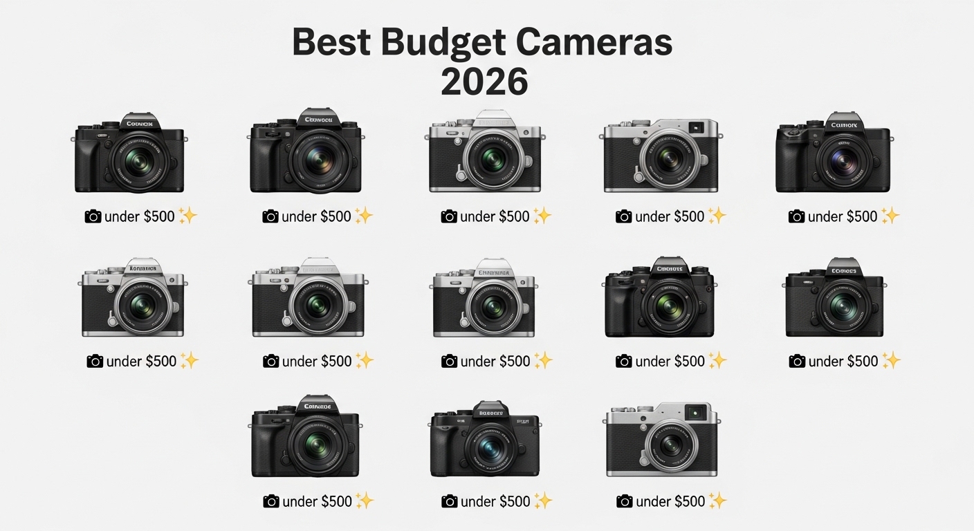 Best Budget Cameras Under $500