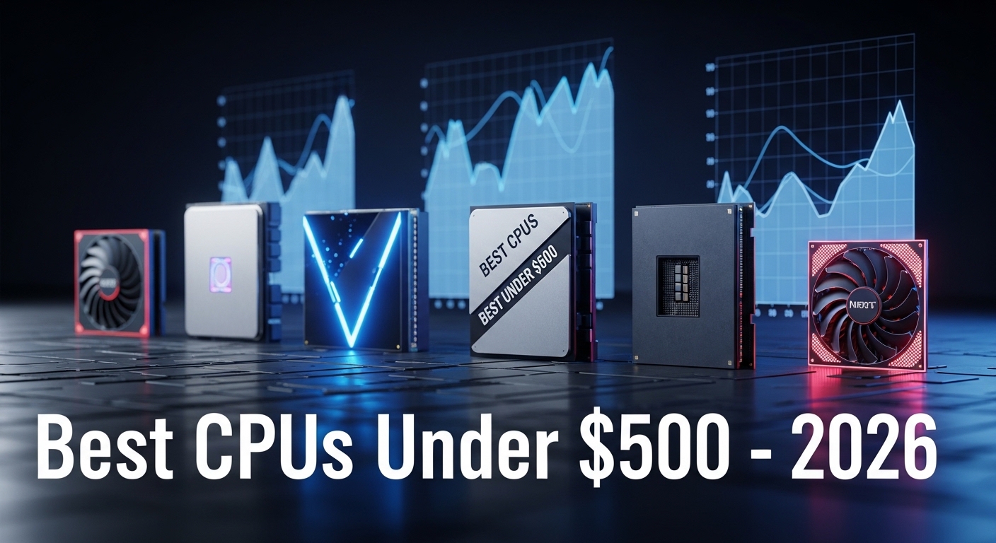 Best CPUs Under $500