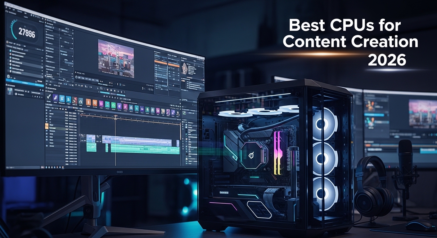 Best CPUs for Content Creation