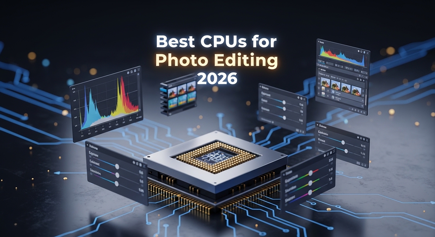 Best CPUs for Photo Editing