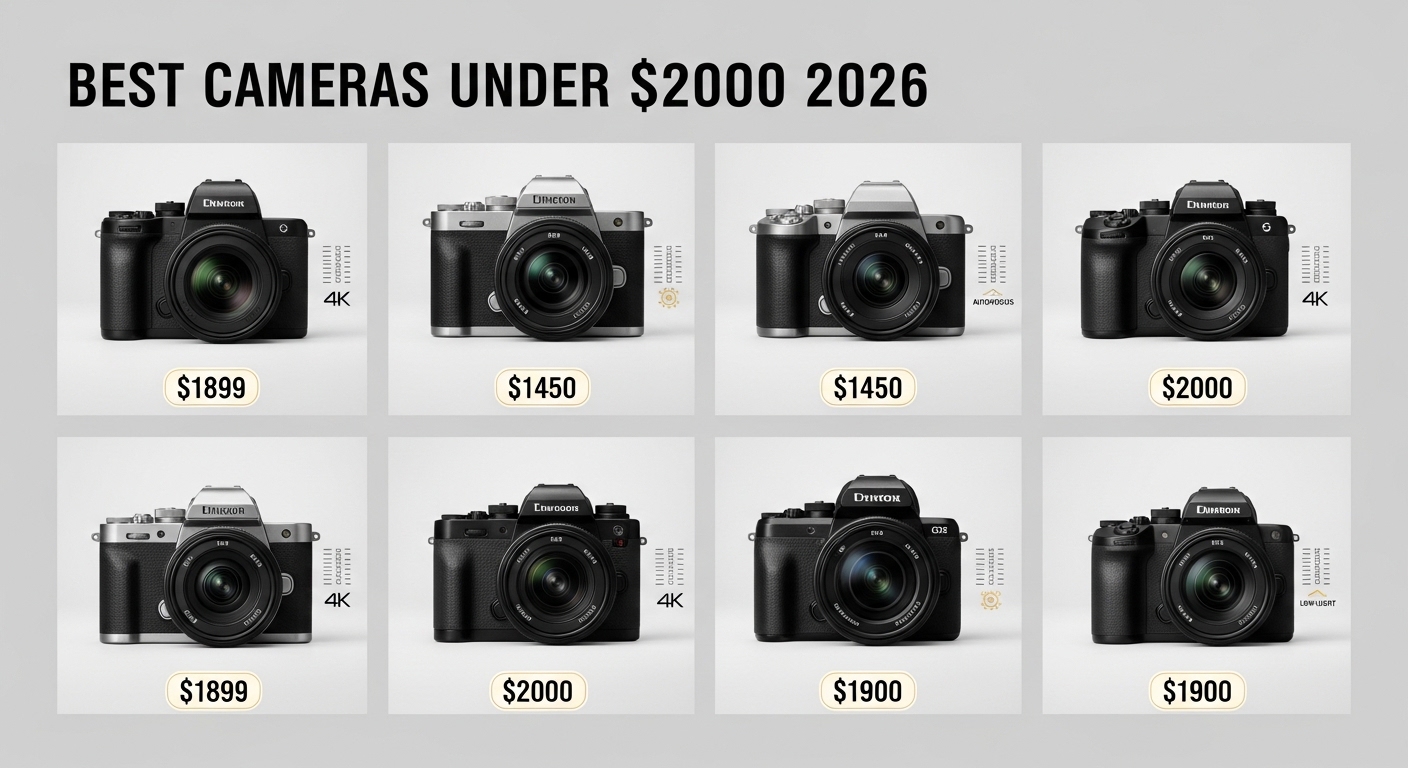 Best Cameras Under $2000
