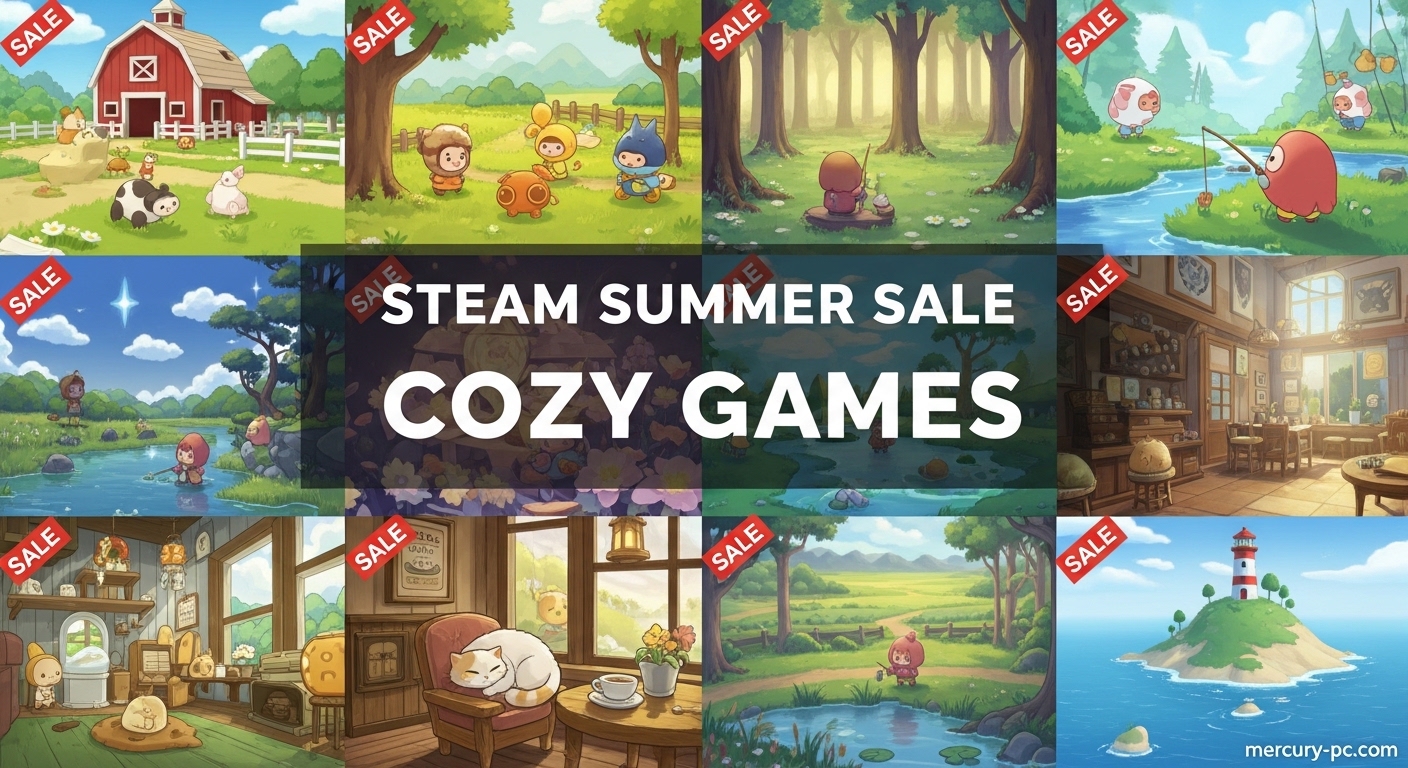 Cozy Games from Steam Summer Sale
