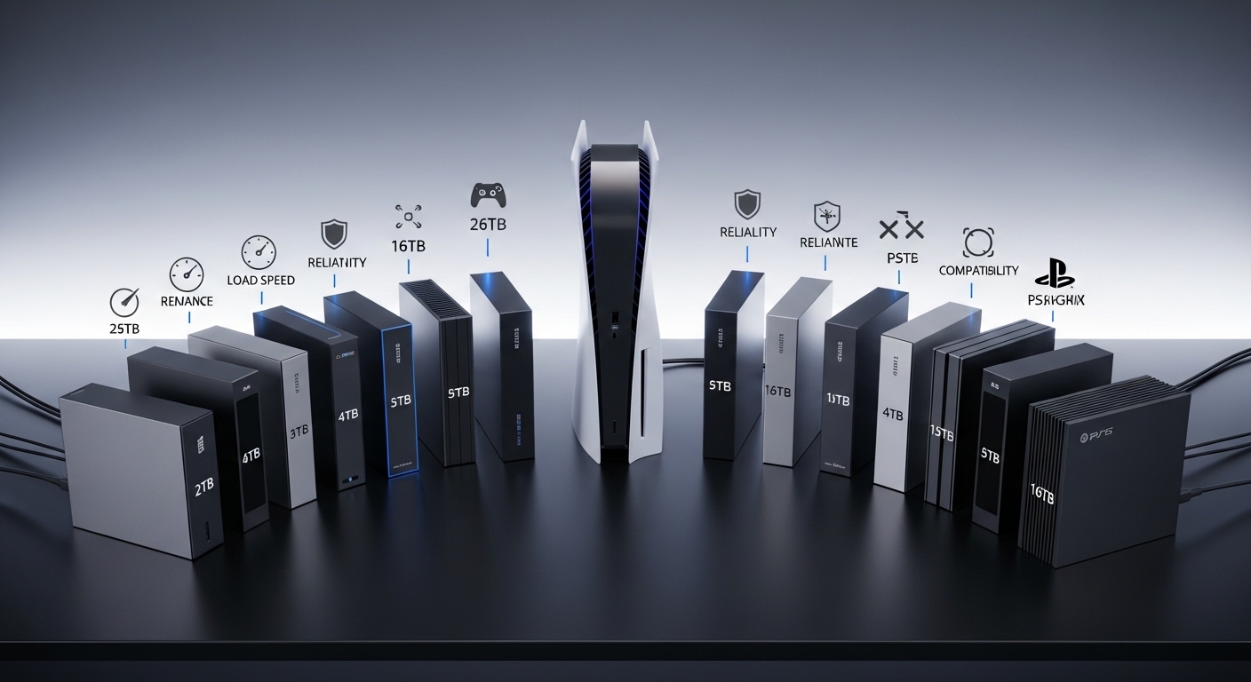 Best External Hard Drives for PS5