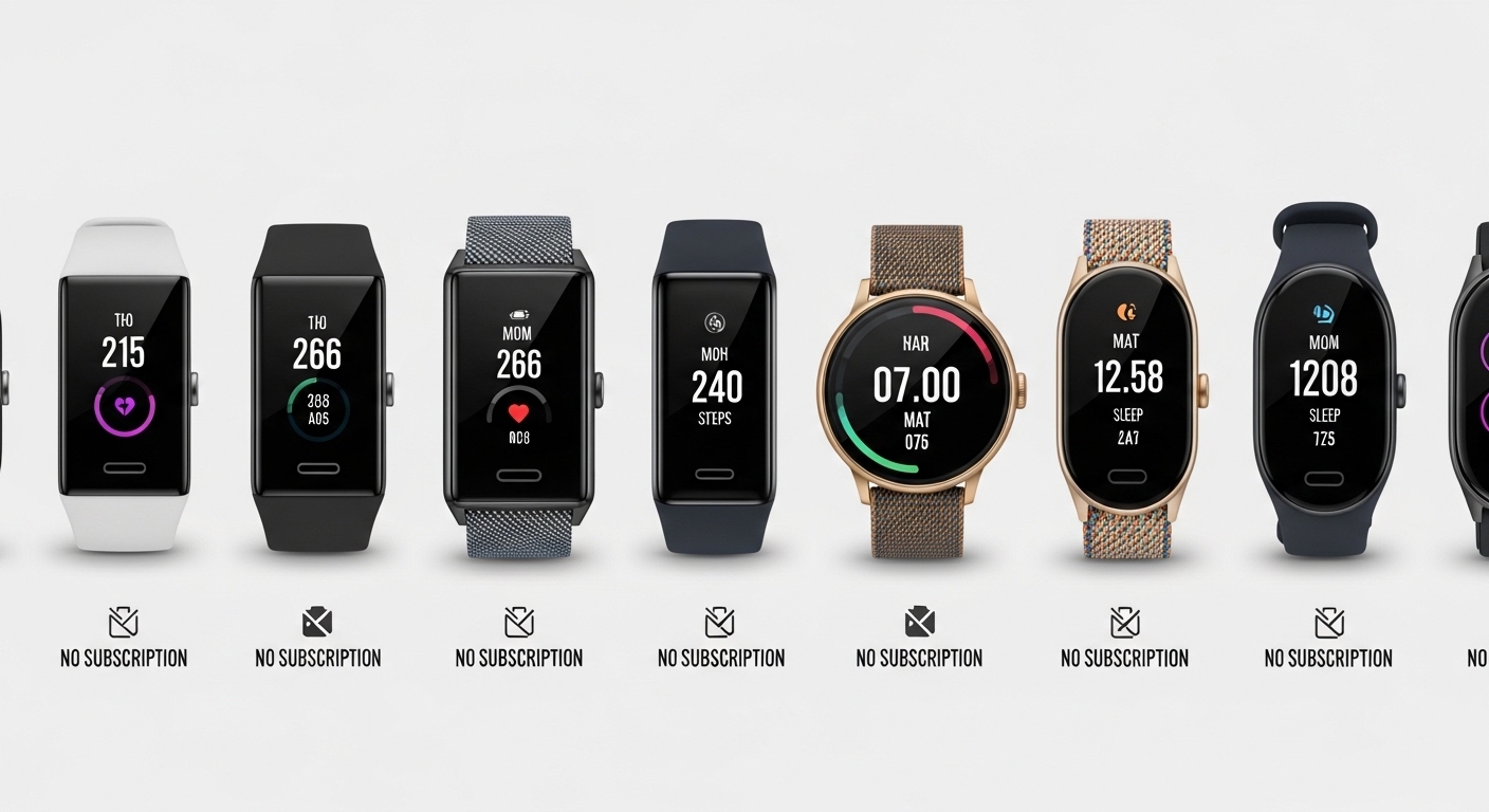 Best Fitness Trackers Without Subscription