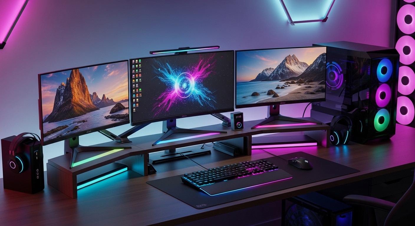 Best Gaming Desk Monitor Risers