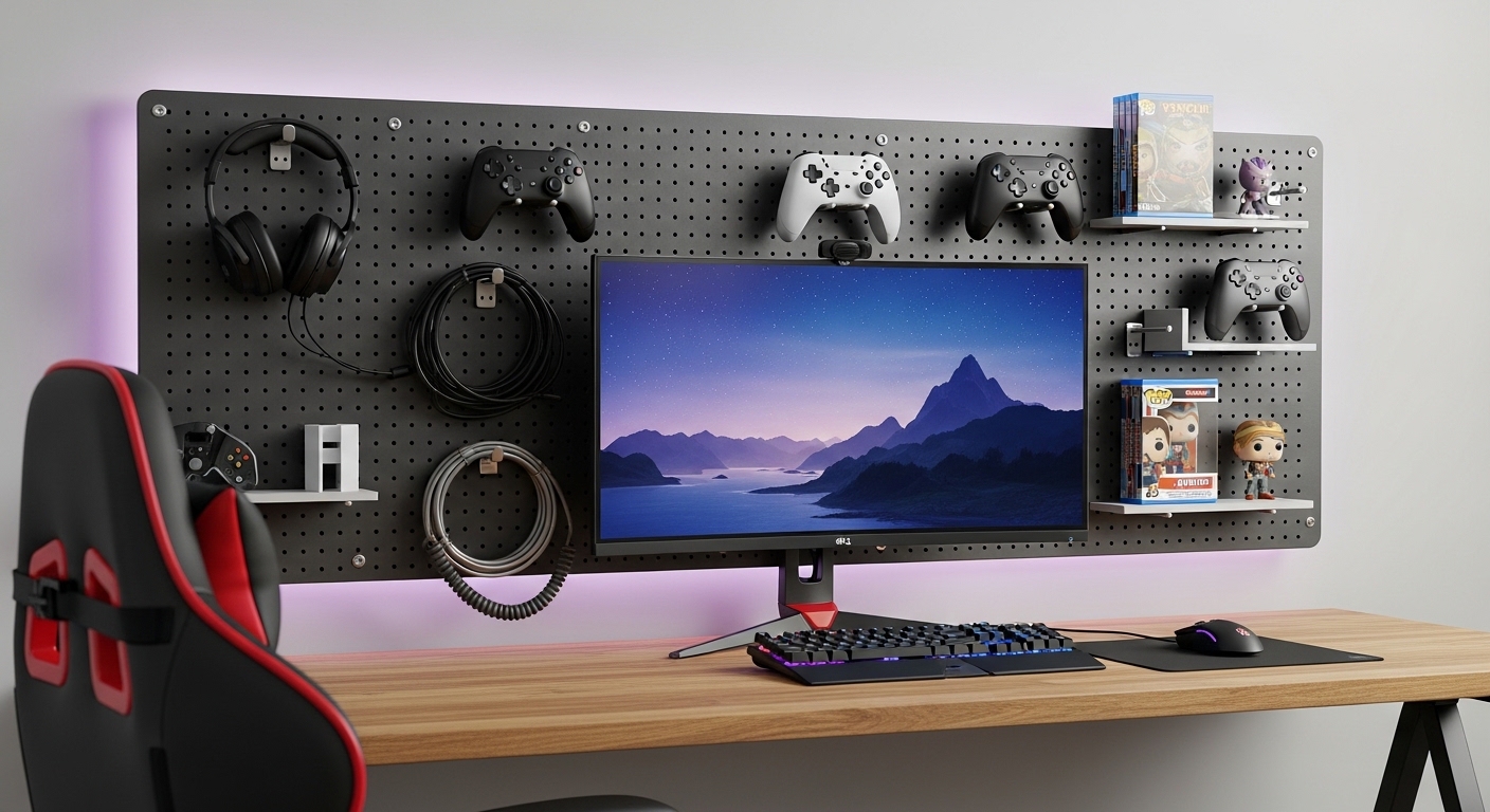 Best Gaming Desk Pegboards