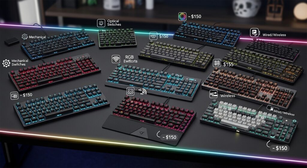 Best Gaming Keyboards Under $150