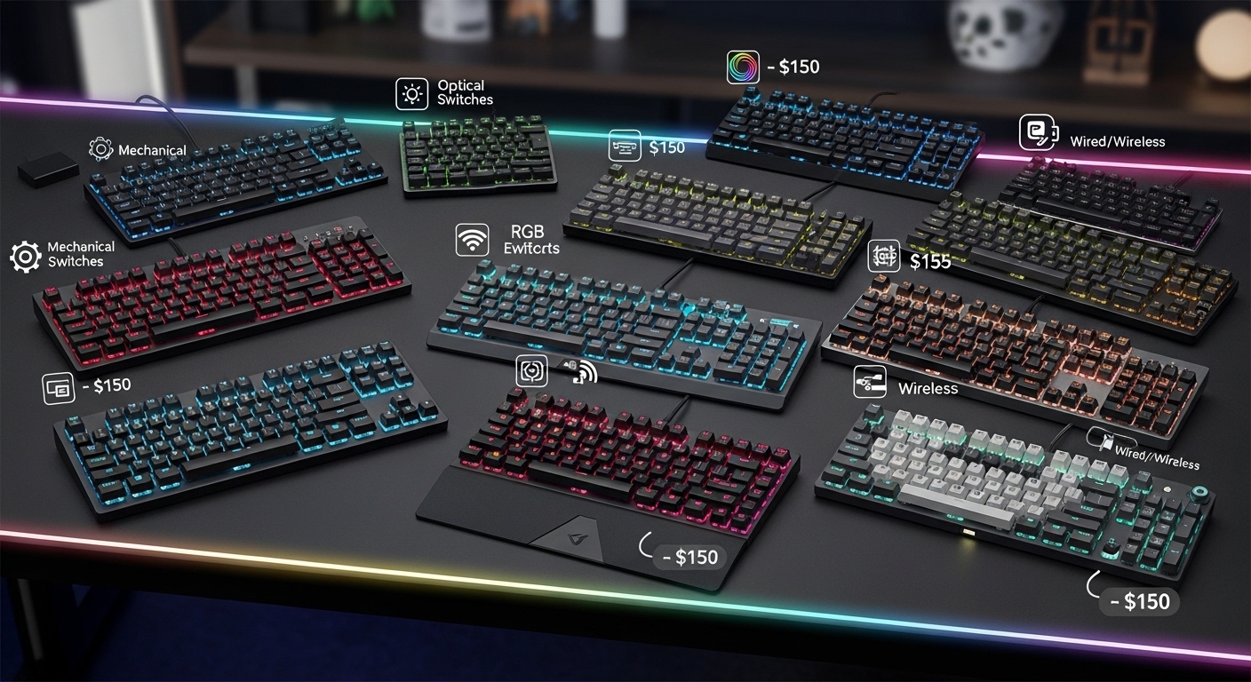 Best Gaming Keyboards Under $150
