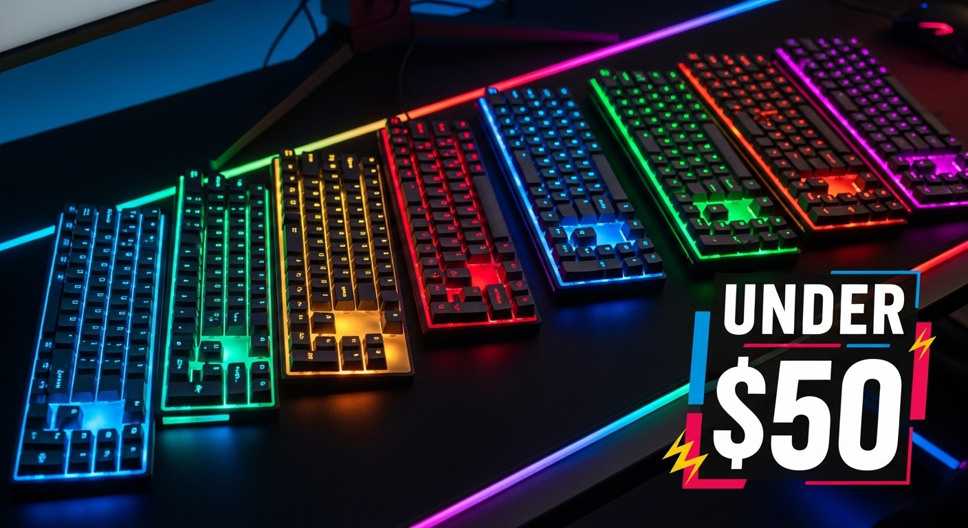 Best Gaming Keyboards Under $50
